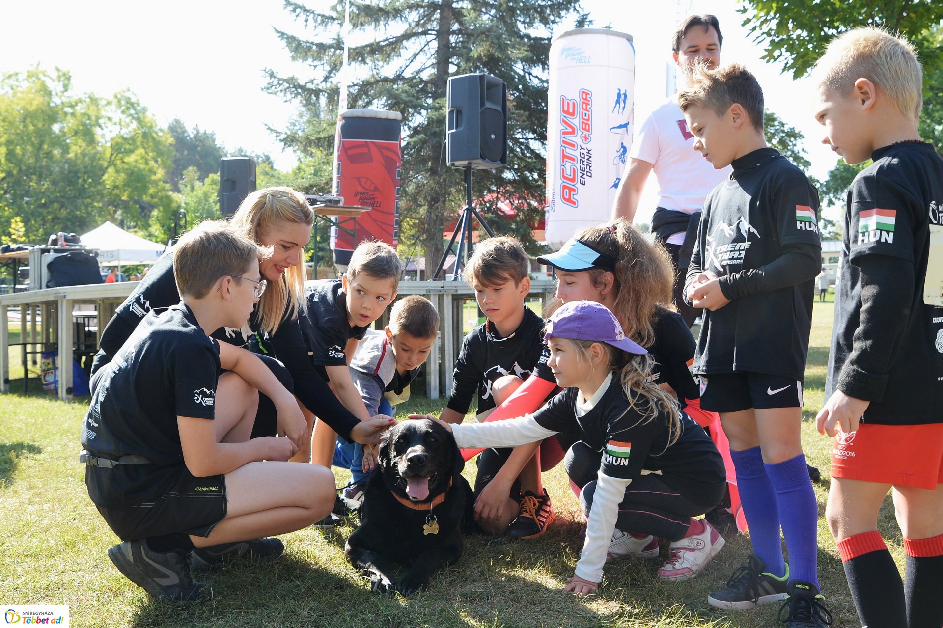 Extreme Trail akadályverseny  Sóstón - kutyés bemutató