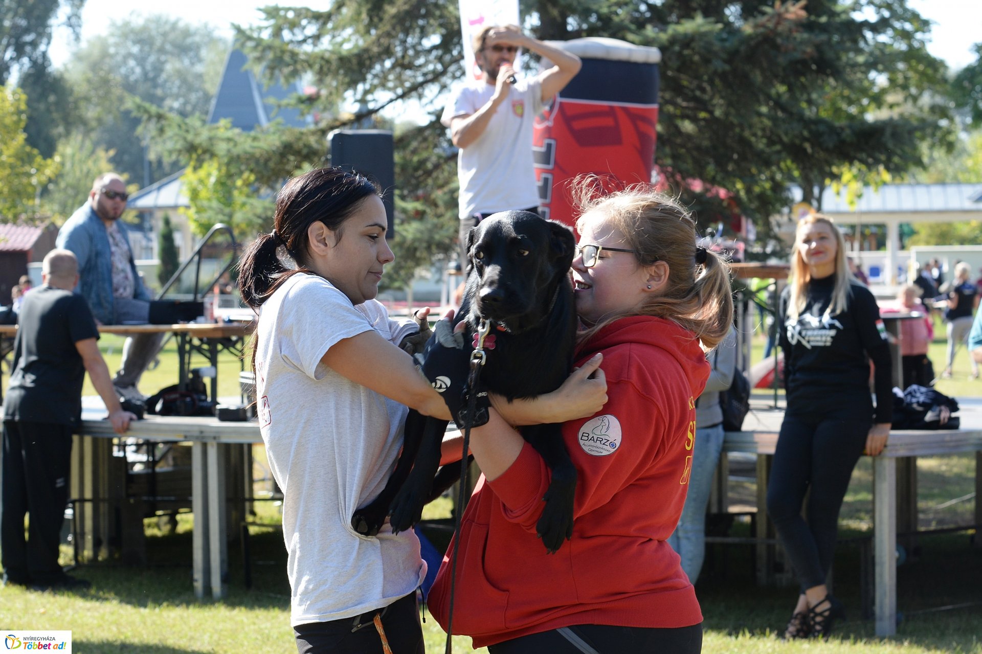 Extreme Trail akadályverseny  Sóstón - kutyés bemutató