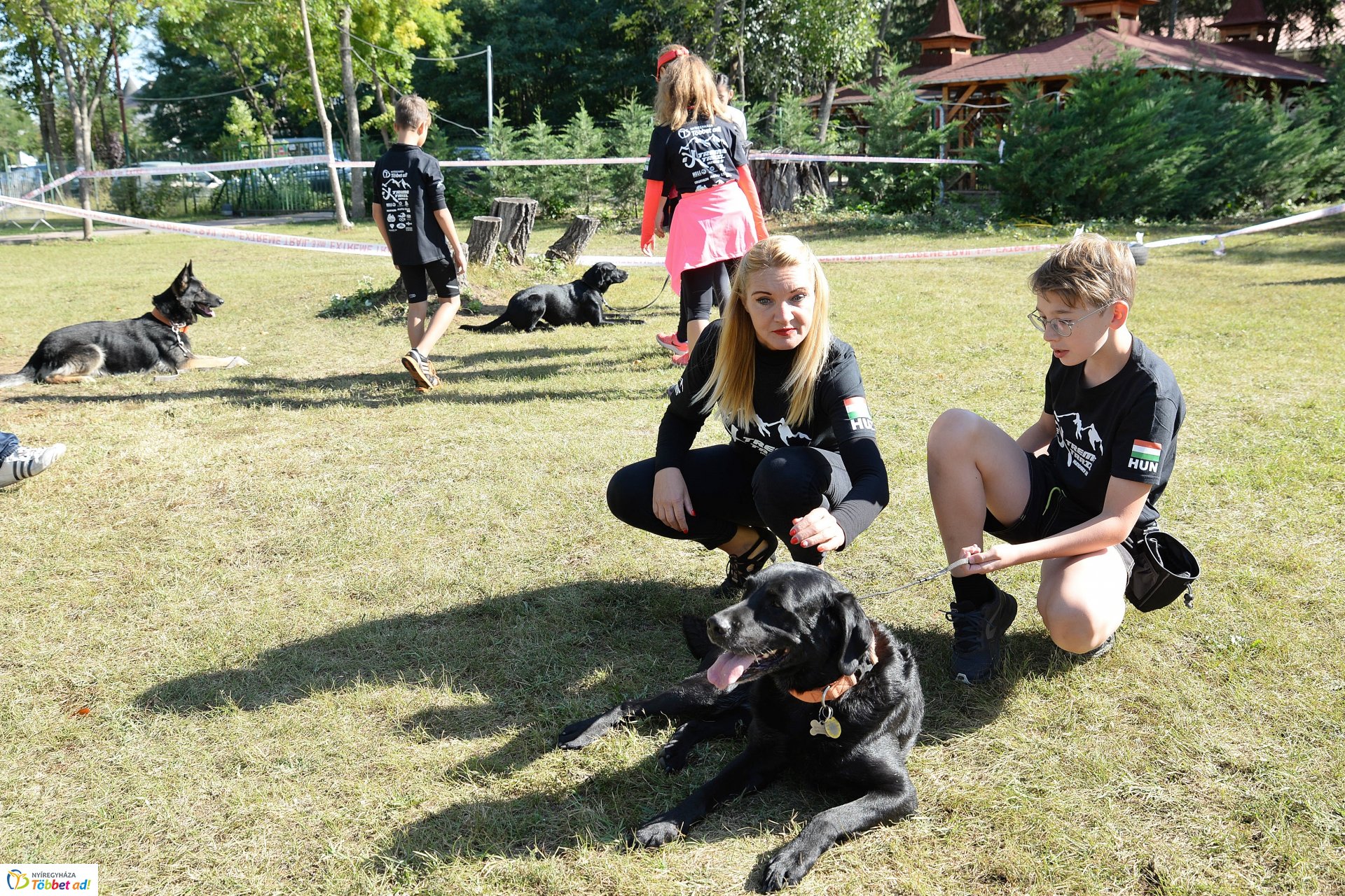 Extreme Trail akadályverseny  Sóstón - kutyés bemutató