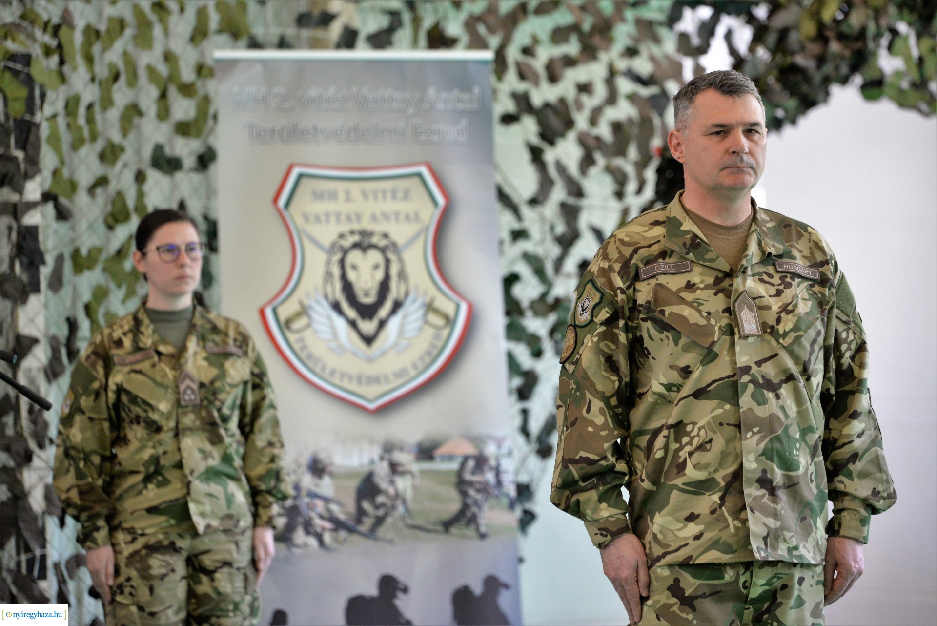 Ezredparancsnoki beosztás átadás-átvétel