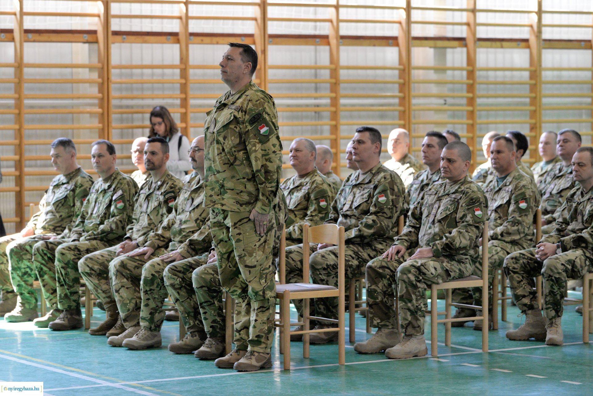 Ezredparancsnoki beosztás átadás-átvétel