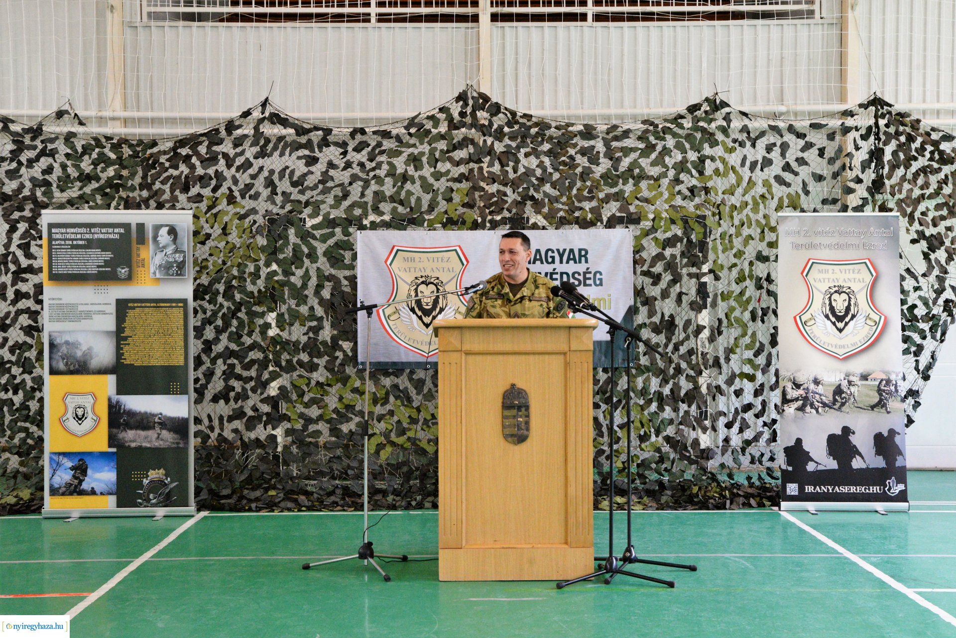 Ezredparancsnoki beosztás átadás-átvétel