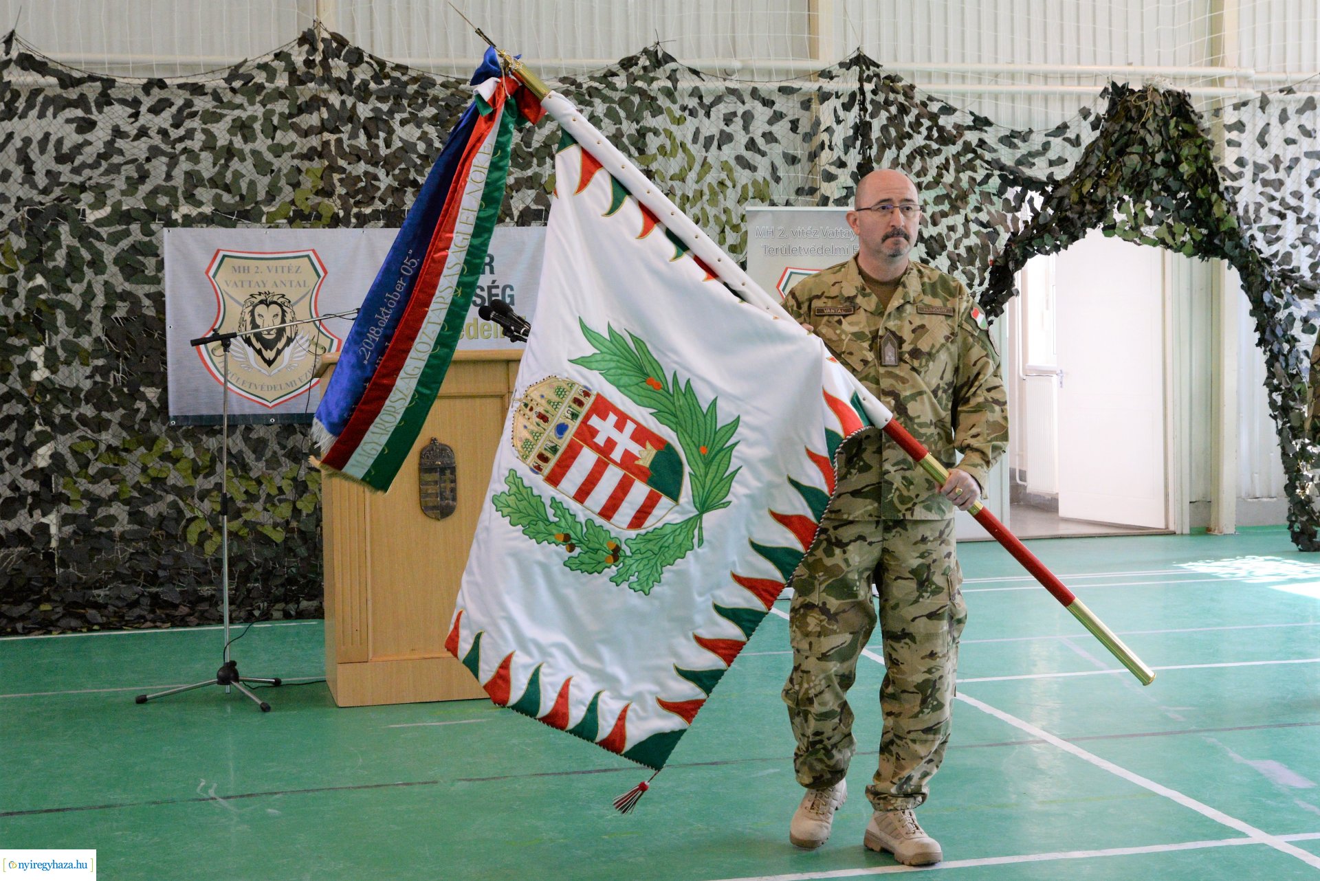 Ezredparancsnoki beosztás átadás-átvétel