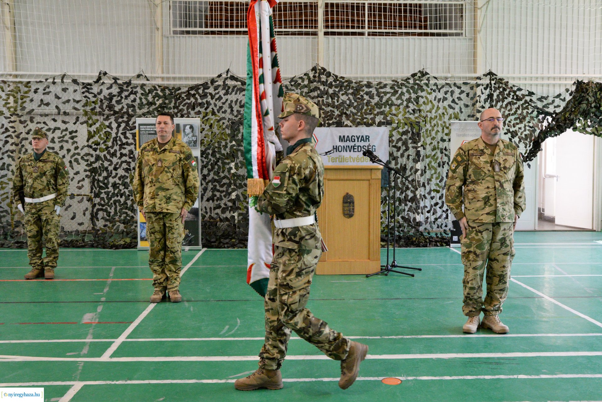 Ezredparancsnoki beosztás átadás-átvétel