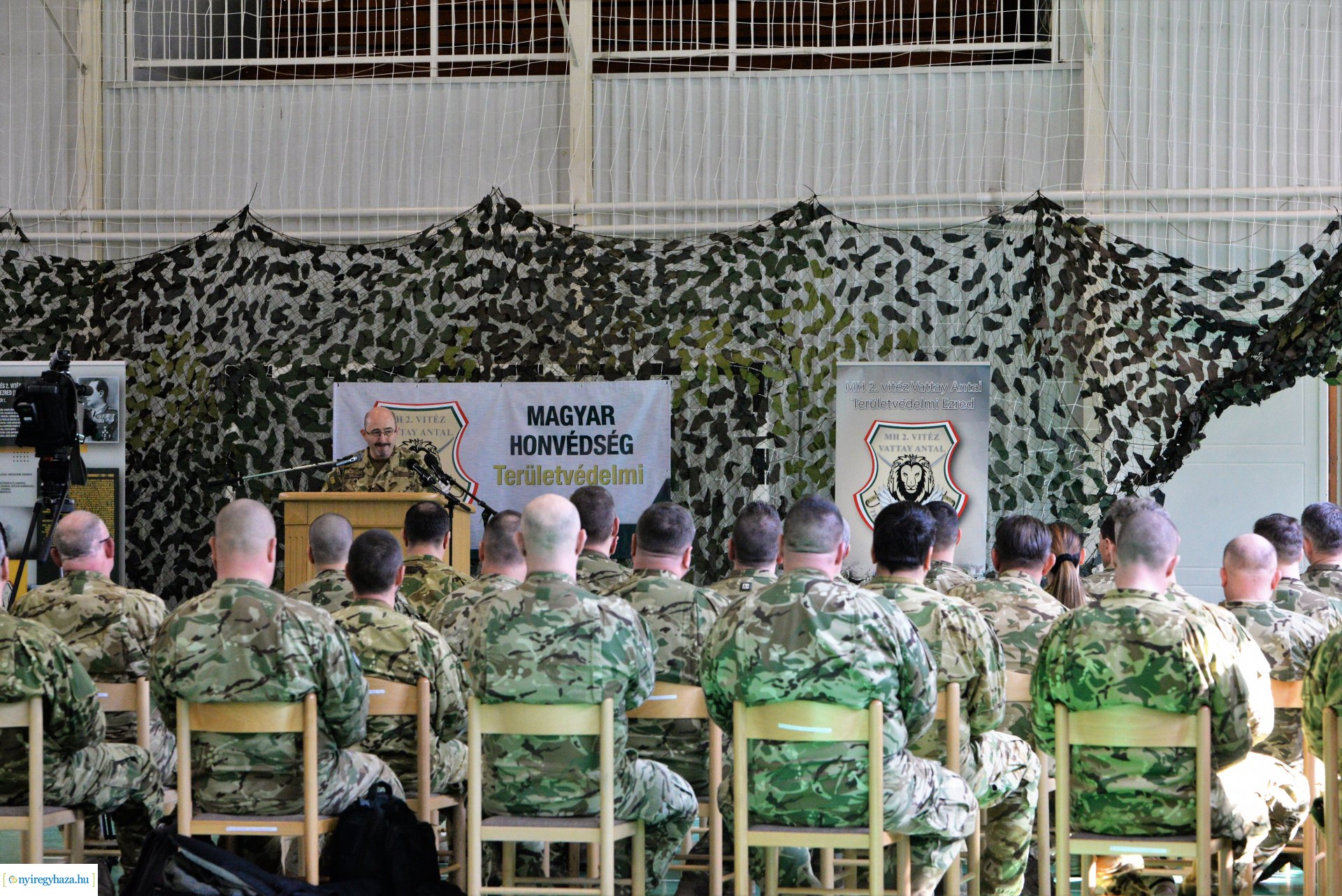 Ezredparancsnoki beosztás átadás-átvétel