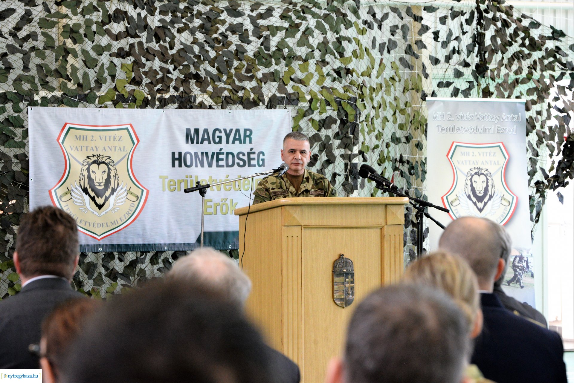 Ezredparancsnoki beosztás átadás-átvétel