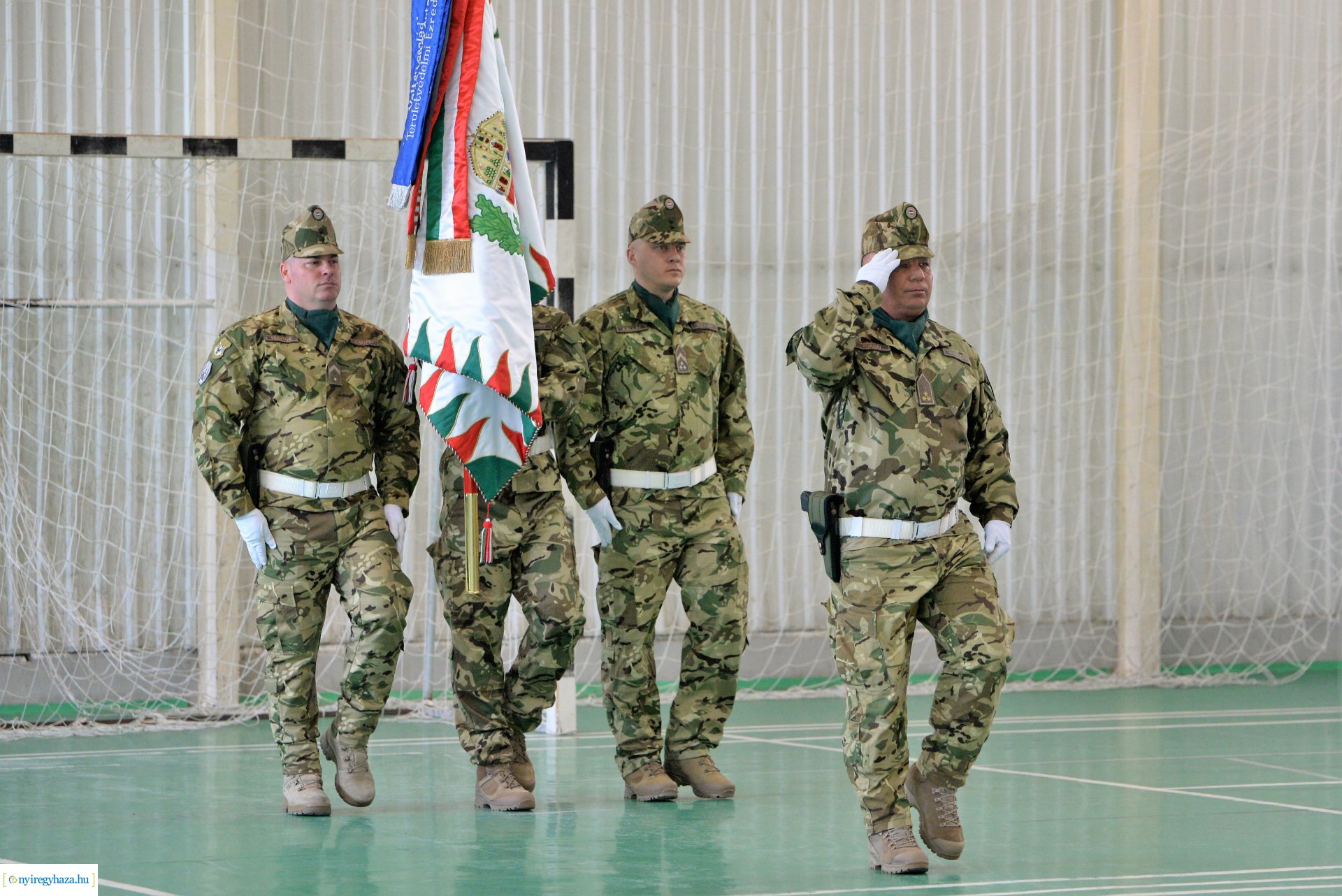 Ezredparancsnoki beosztás átadás-átvétel