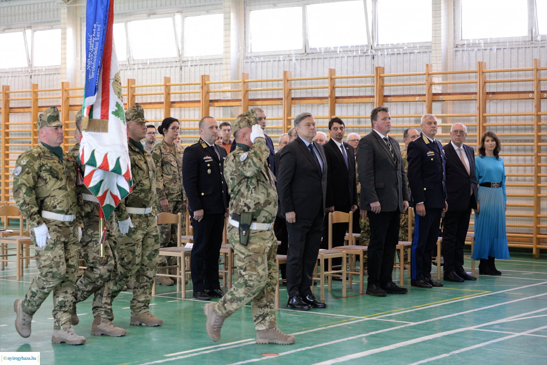 Ezredparancsnoki beosztás átadás-átvétel