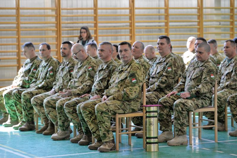 Ezredparancsnoki beosztás átadás-átvétel