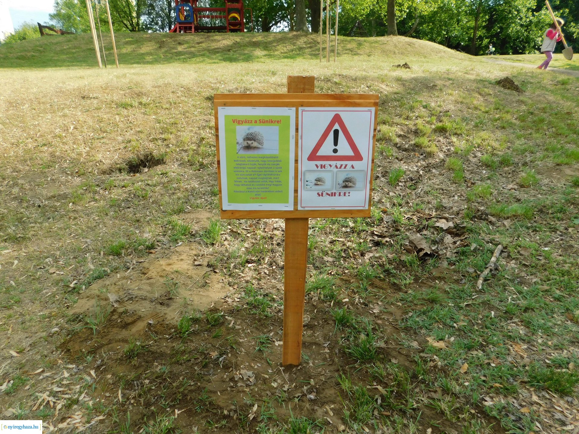 Fa táblák a Jósavárosban