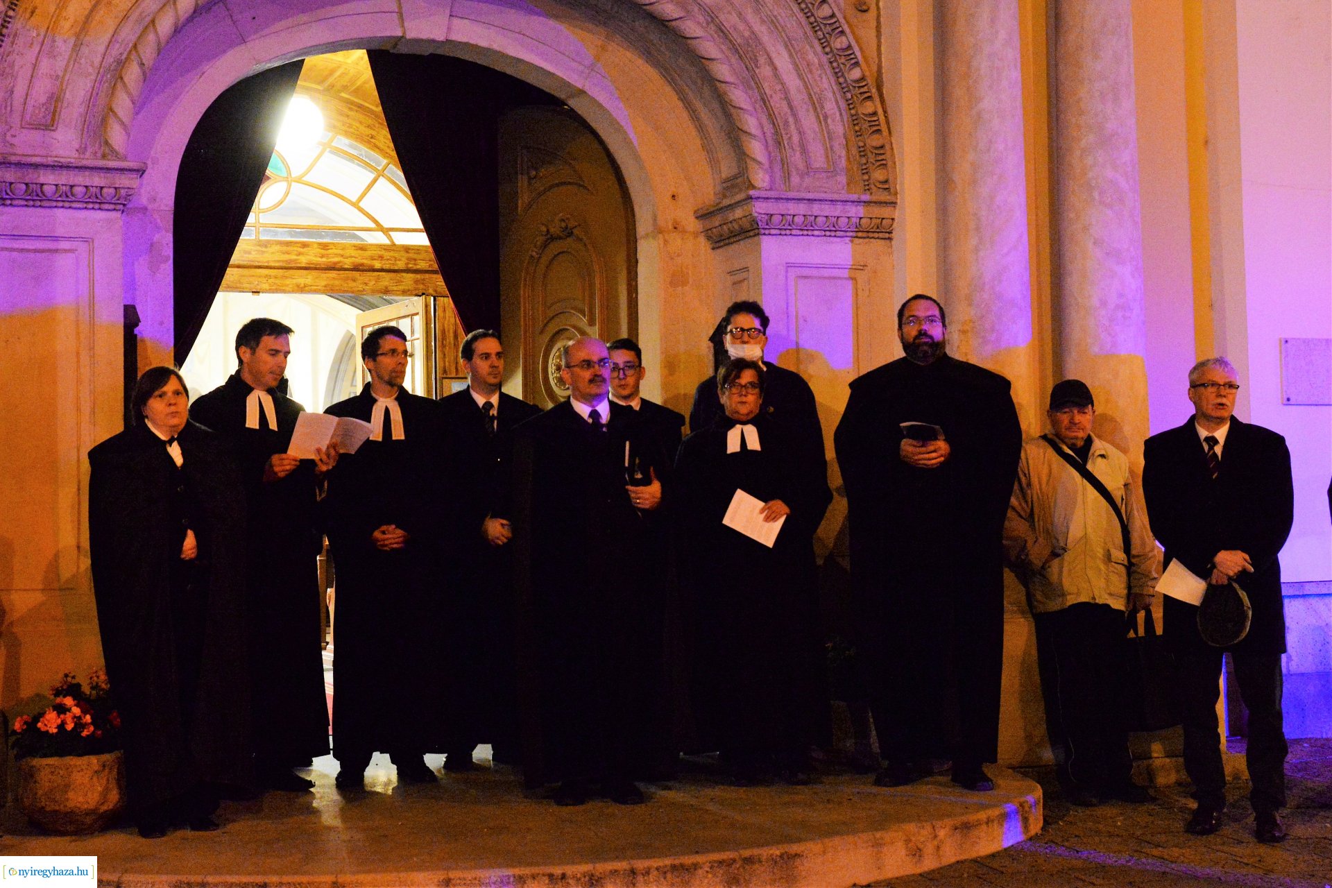 Fáklyás felvonulás a Refomáció ünnepe alkalmából