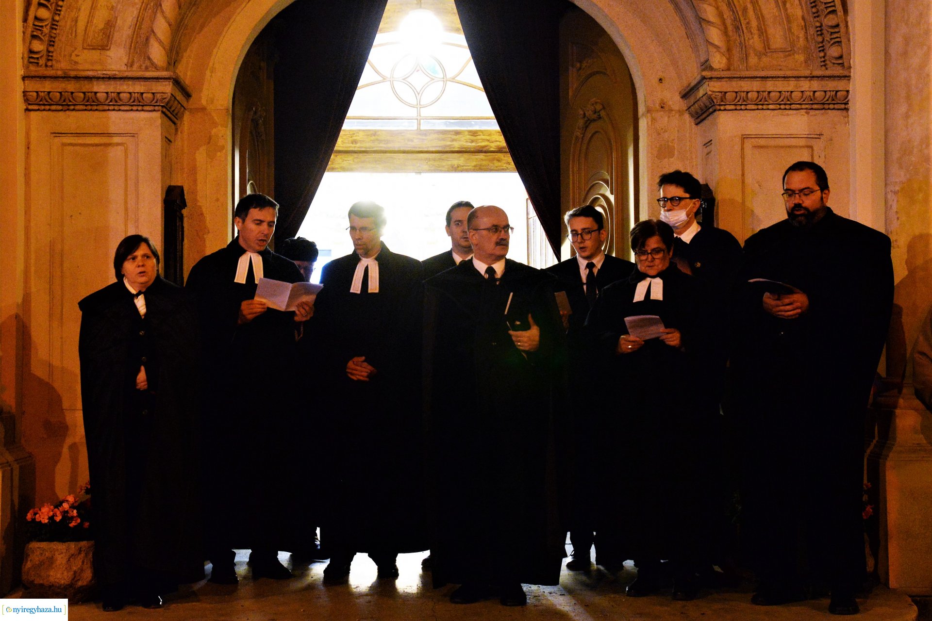 Fáklyás felvonulás a Refomáció ünnepe alkalmából