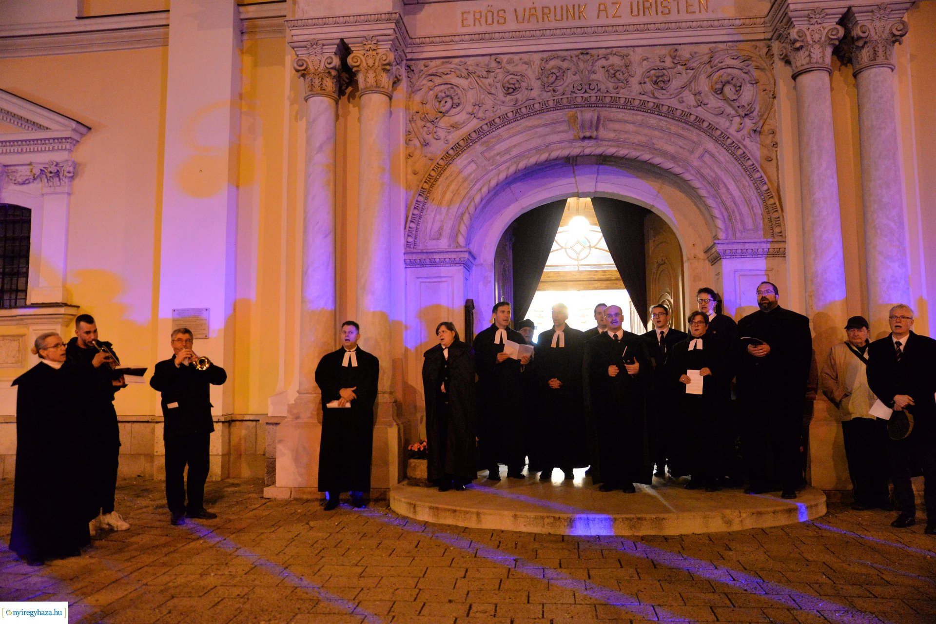 Fáklyás felvonulás a Refomáció ünnepe alkalmából