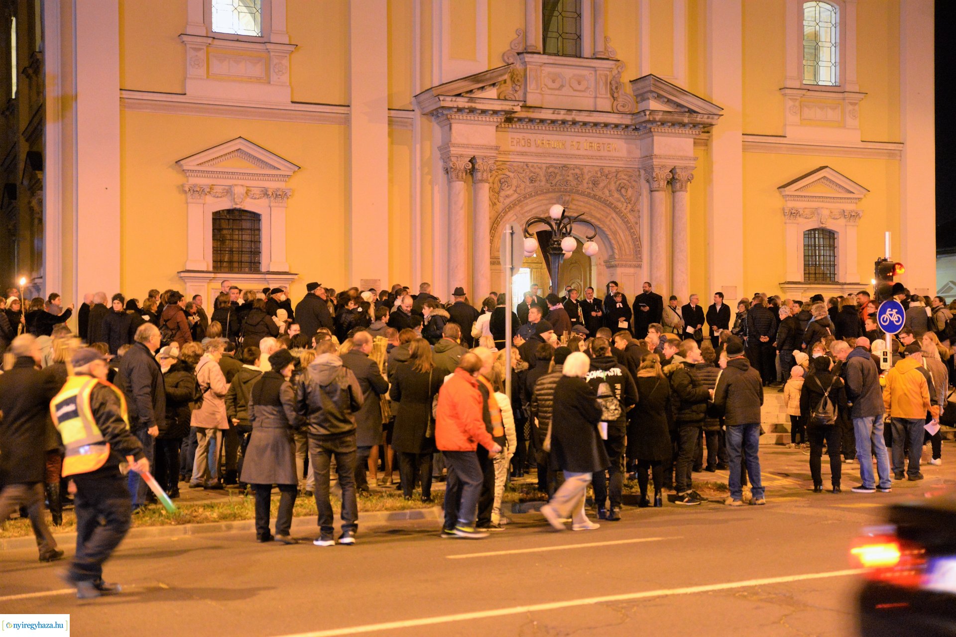 Fáklyás felvonulás a Refomáció ünnepe alkalmából