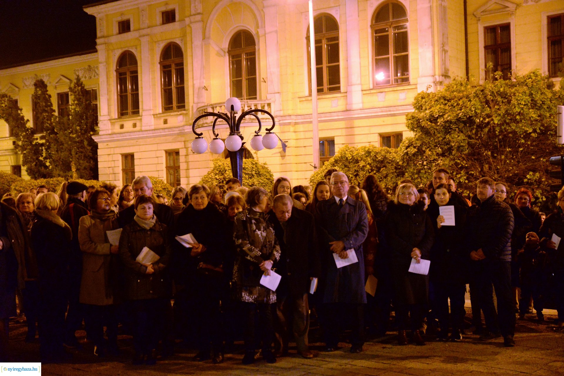 Fáklyás felvonulás a Refomáció ünnepe alkalmából