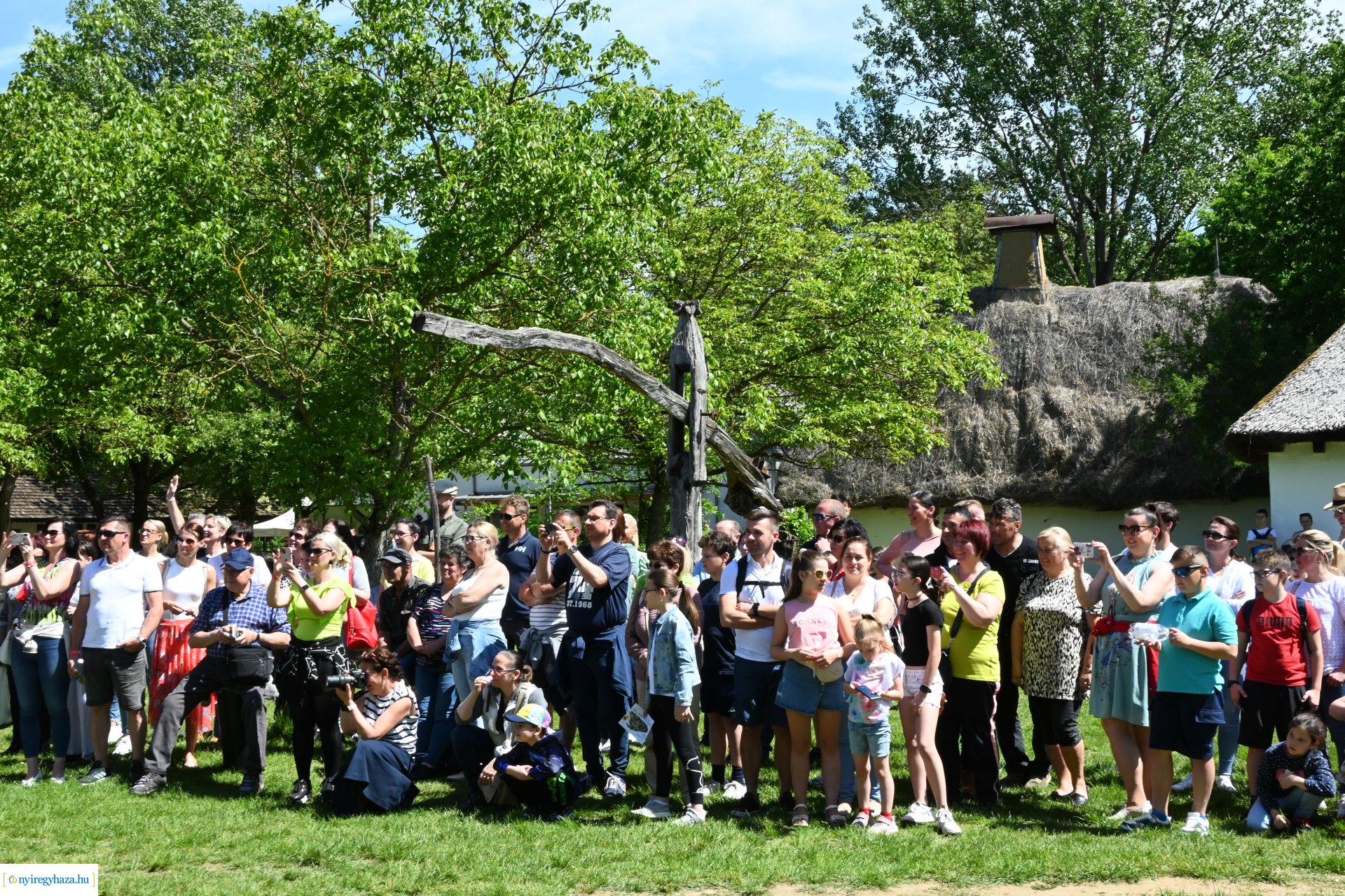 Falusi majális a Sóstói Múzeumfaluban