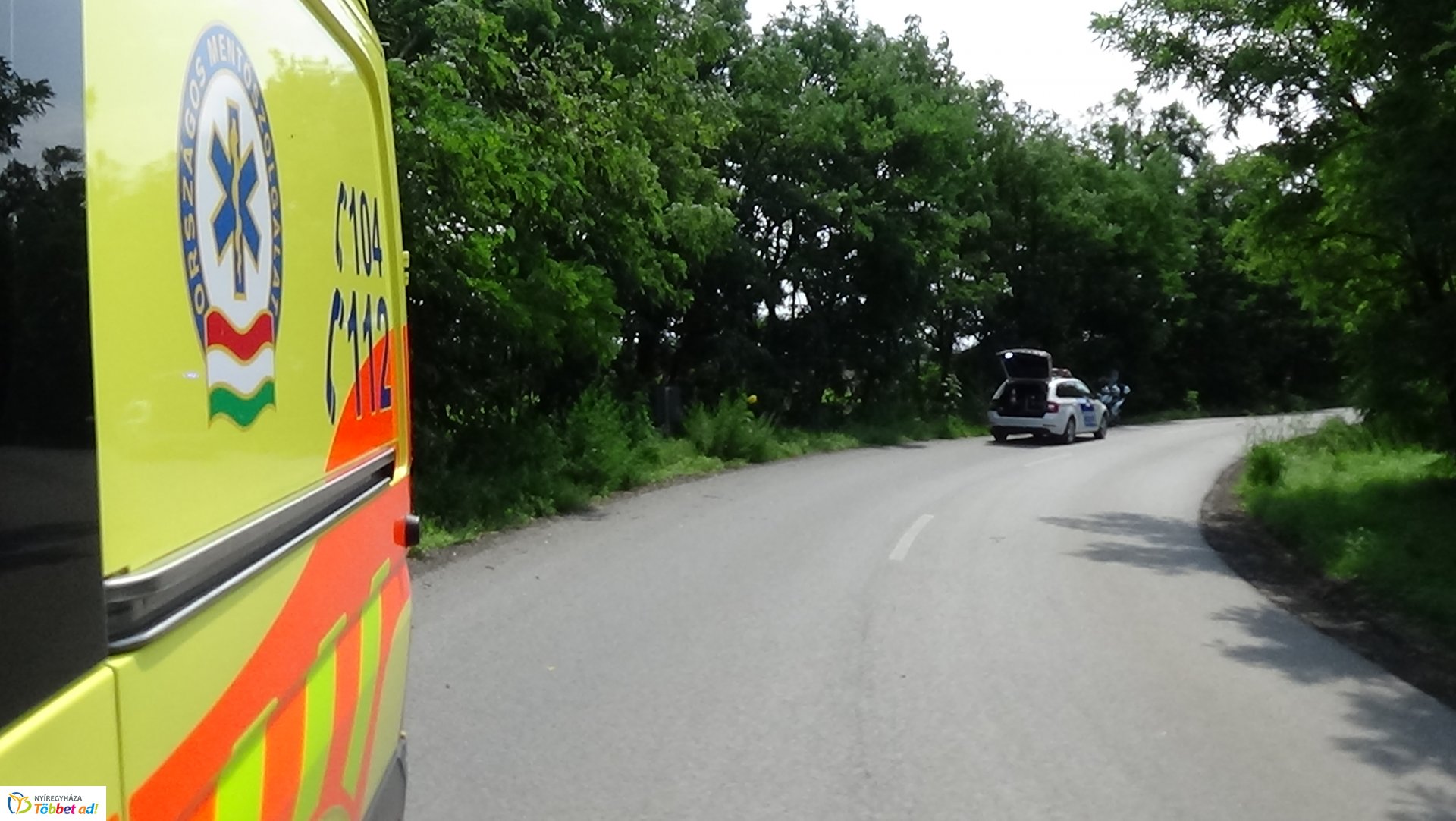 Fának csapódott Nagycserkesznél