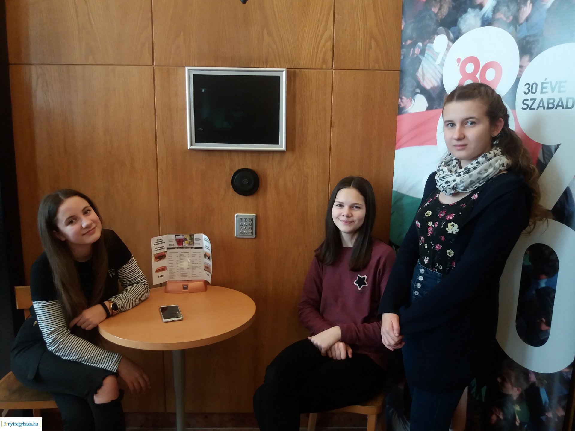 Fáraóval találkoztak Budapesten a Szent Imre gimnázium diákjai