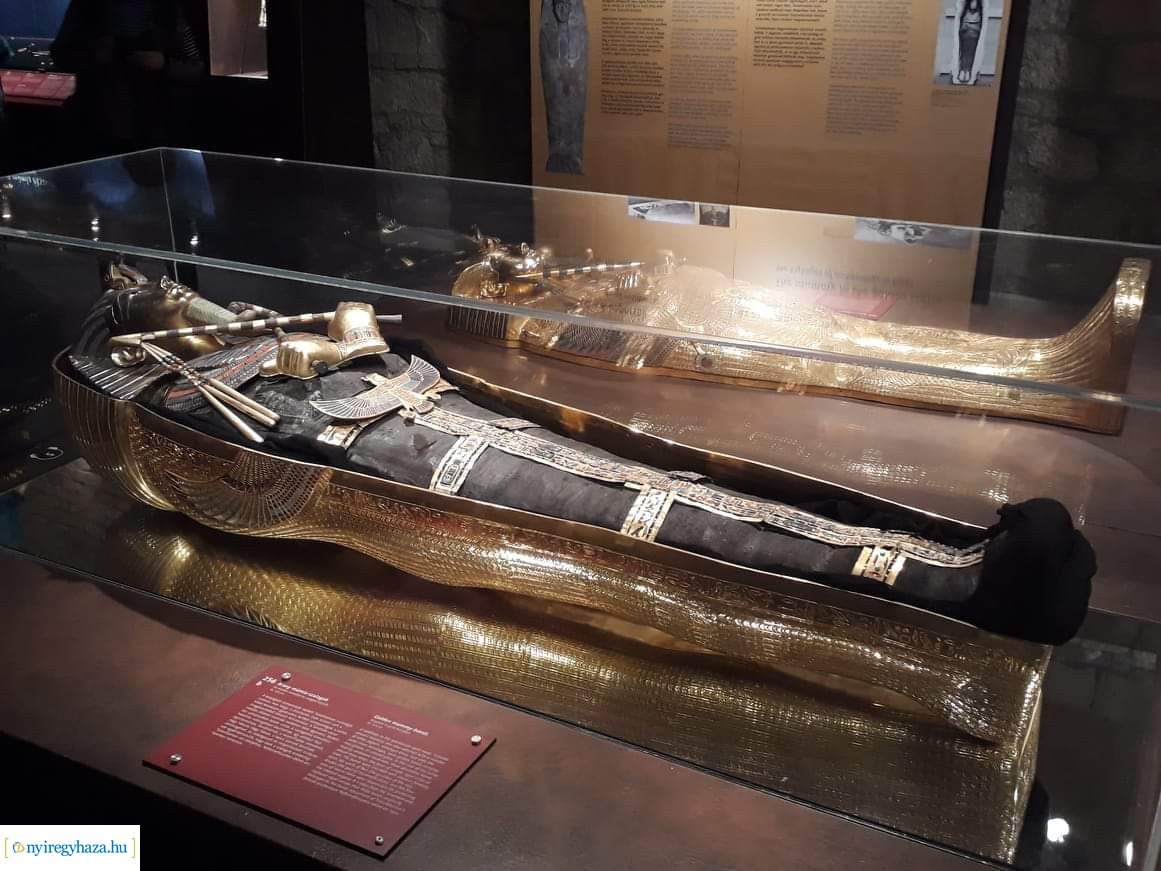 Fáraóval találkoztak Budapesten a Szent Imre gimnázium diákjai