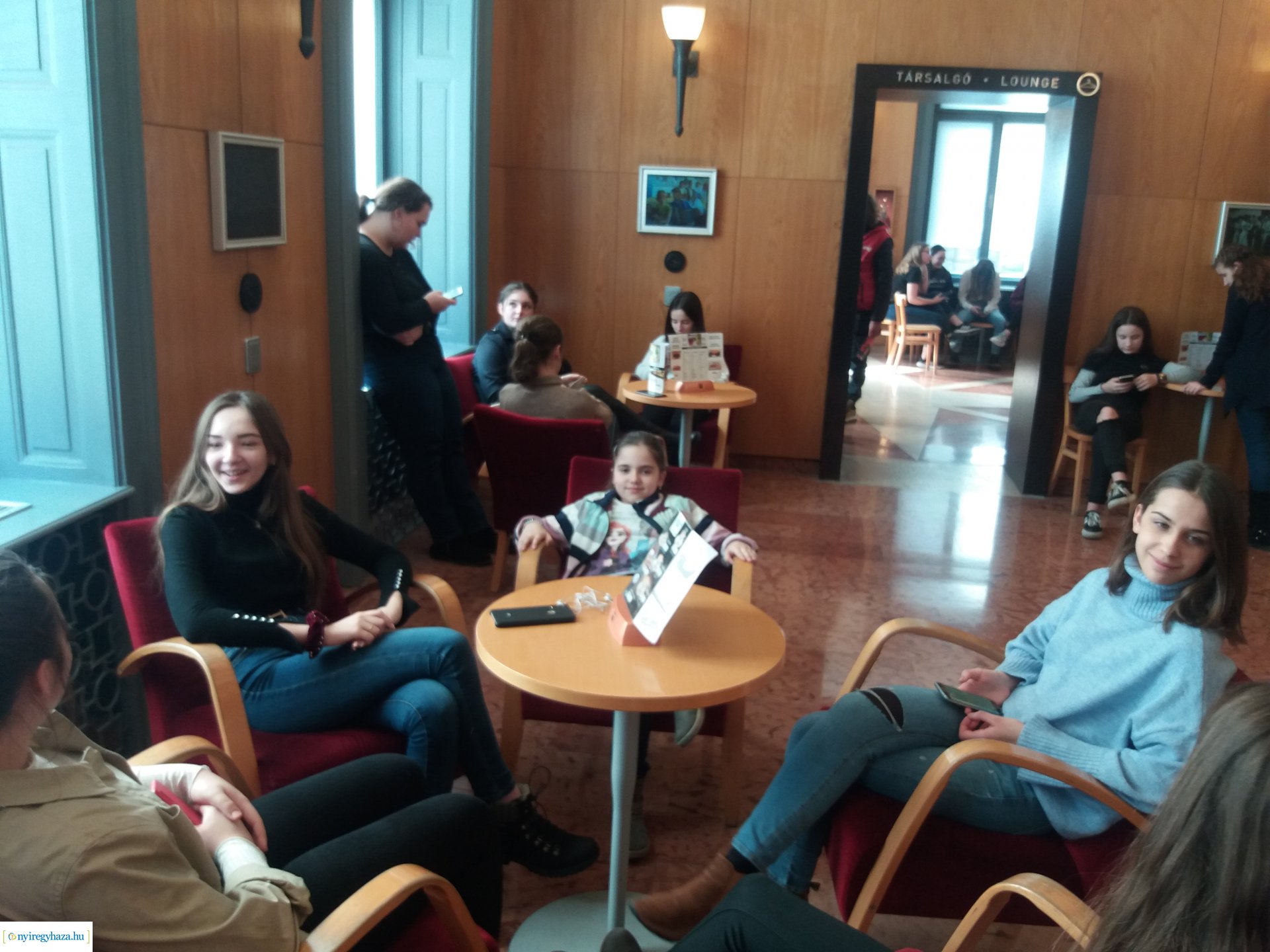 Fáraóval találkoztak Budapesten a Szent Imre gimnázium diákjai