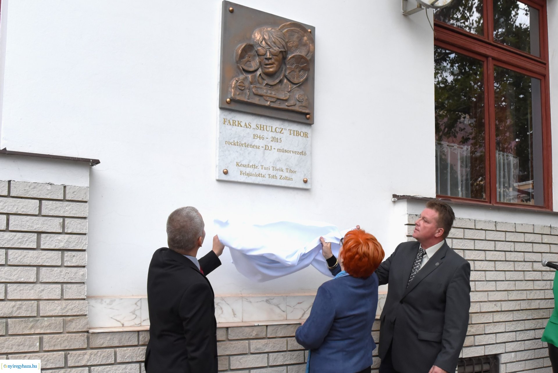 Farkas "Shulcz Tibor" emléktábla avatása