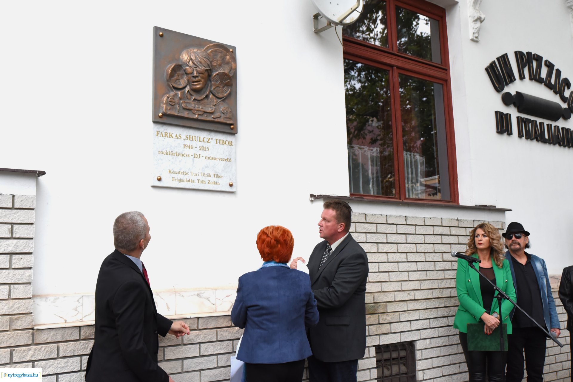 Farkas "Shulcz Tibor" emléktábla avatása