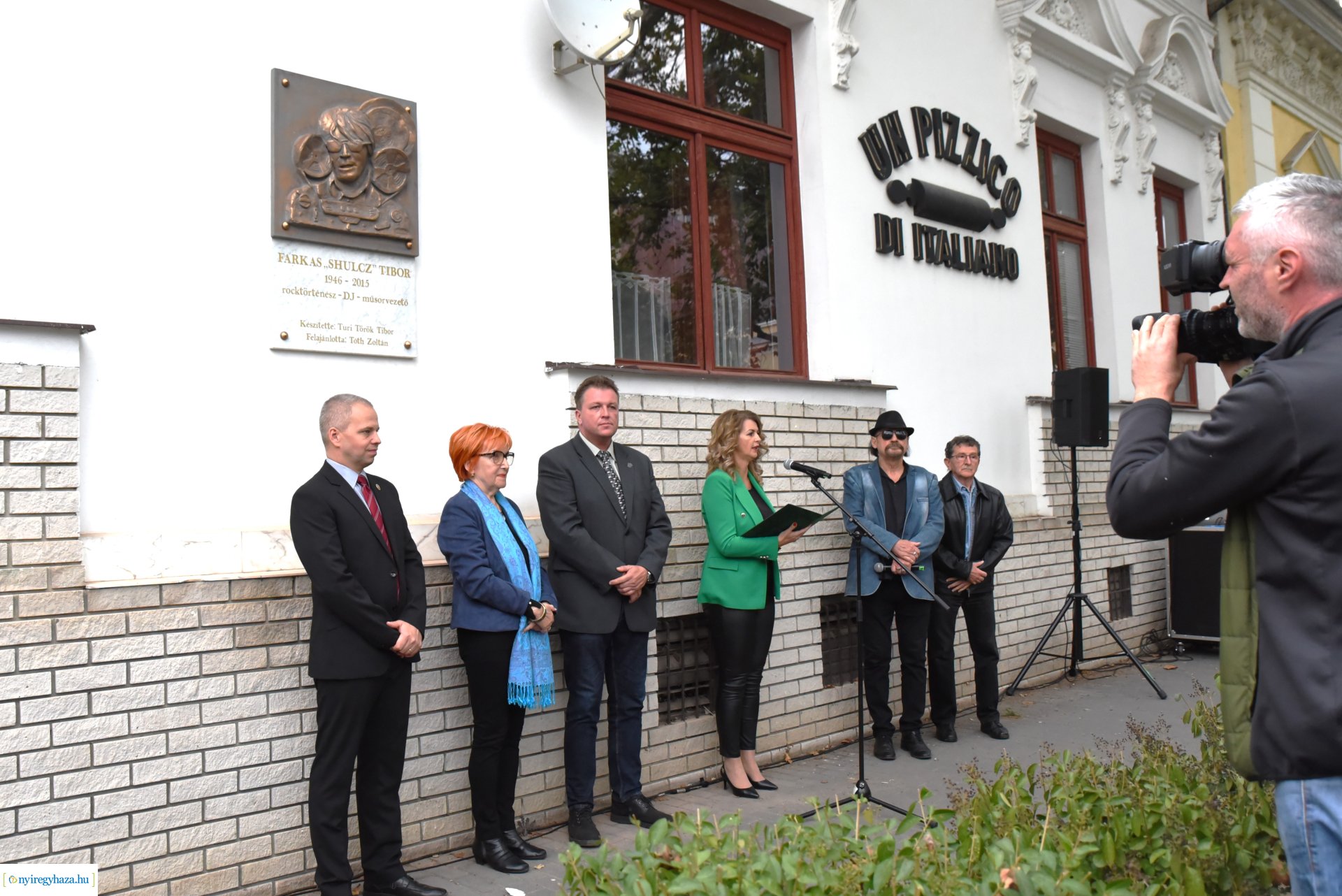 Farkas "Shulcz Tibor" emléktábla avatása