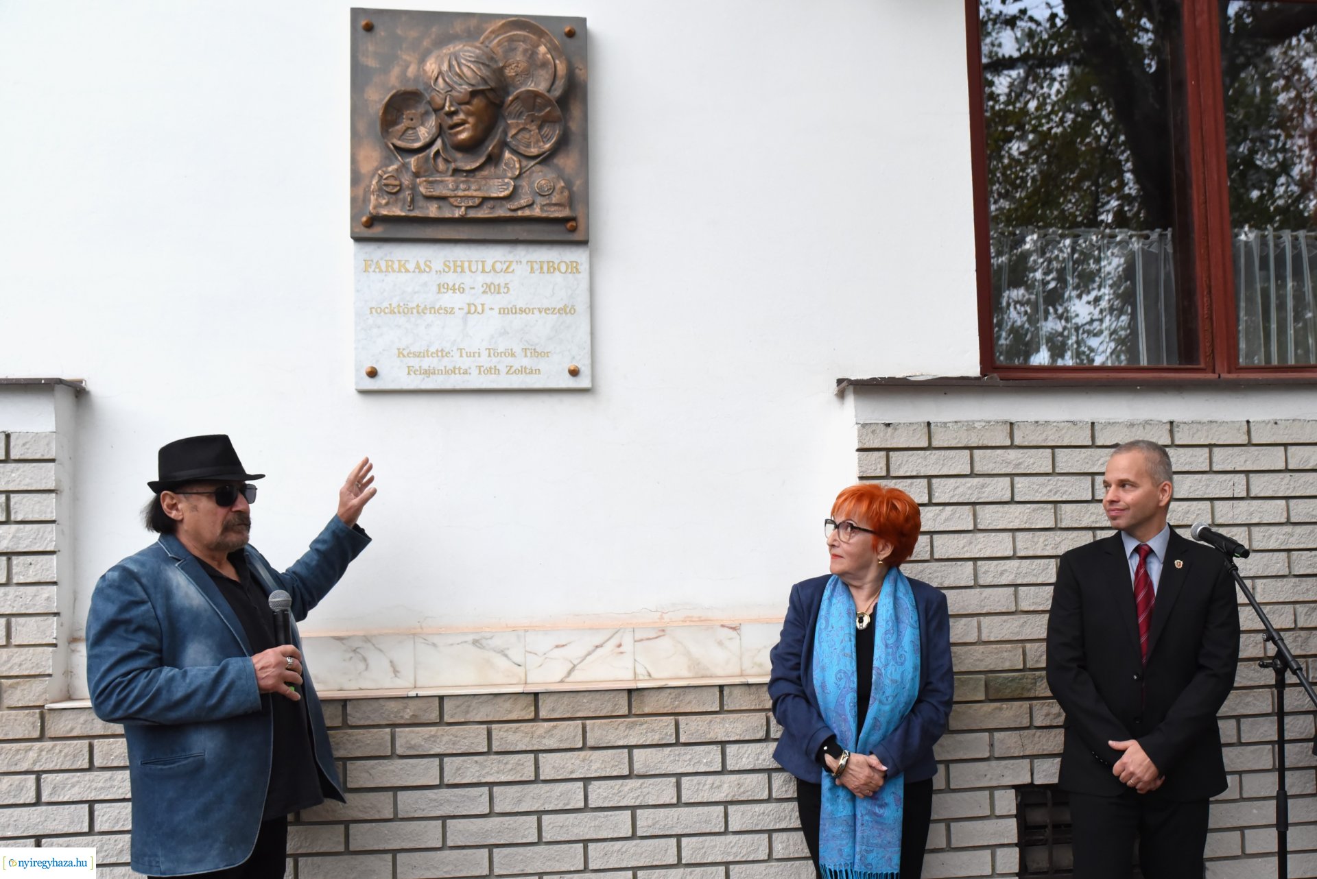 Farkas "Shulcz Tibor" emléktábla avatása
