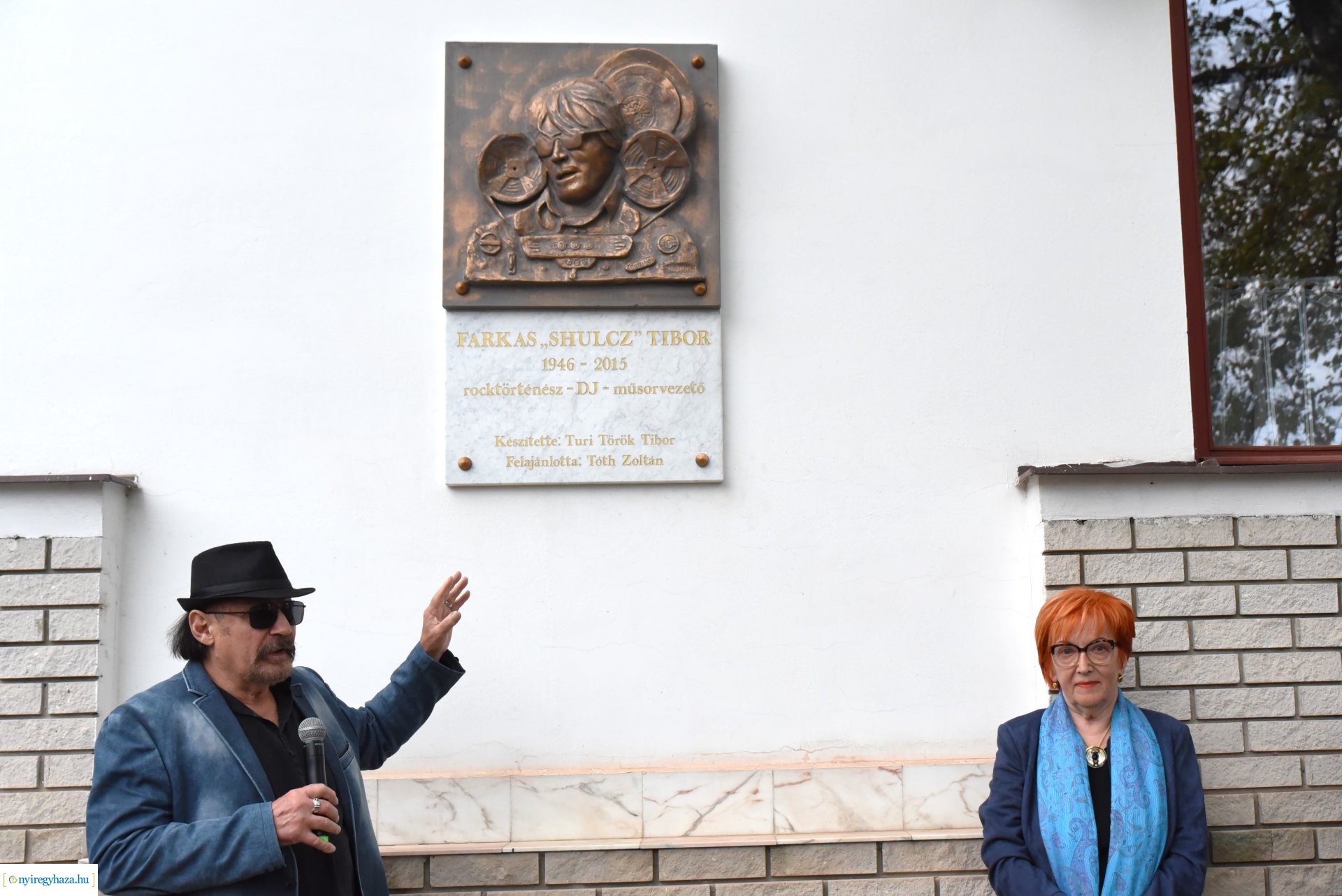 Farkas "Shulcz Tibor" emléktábla avatása