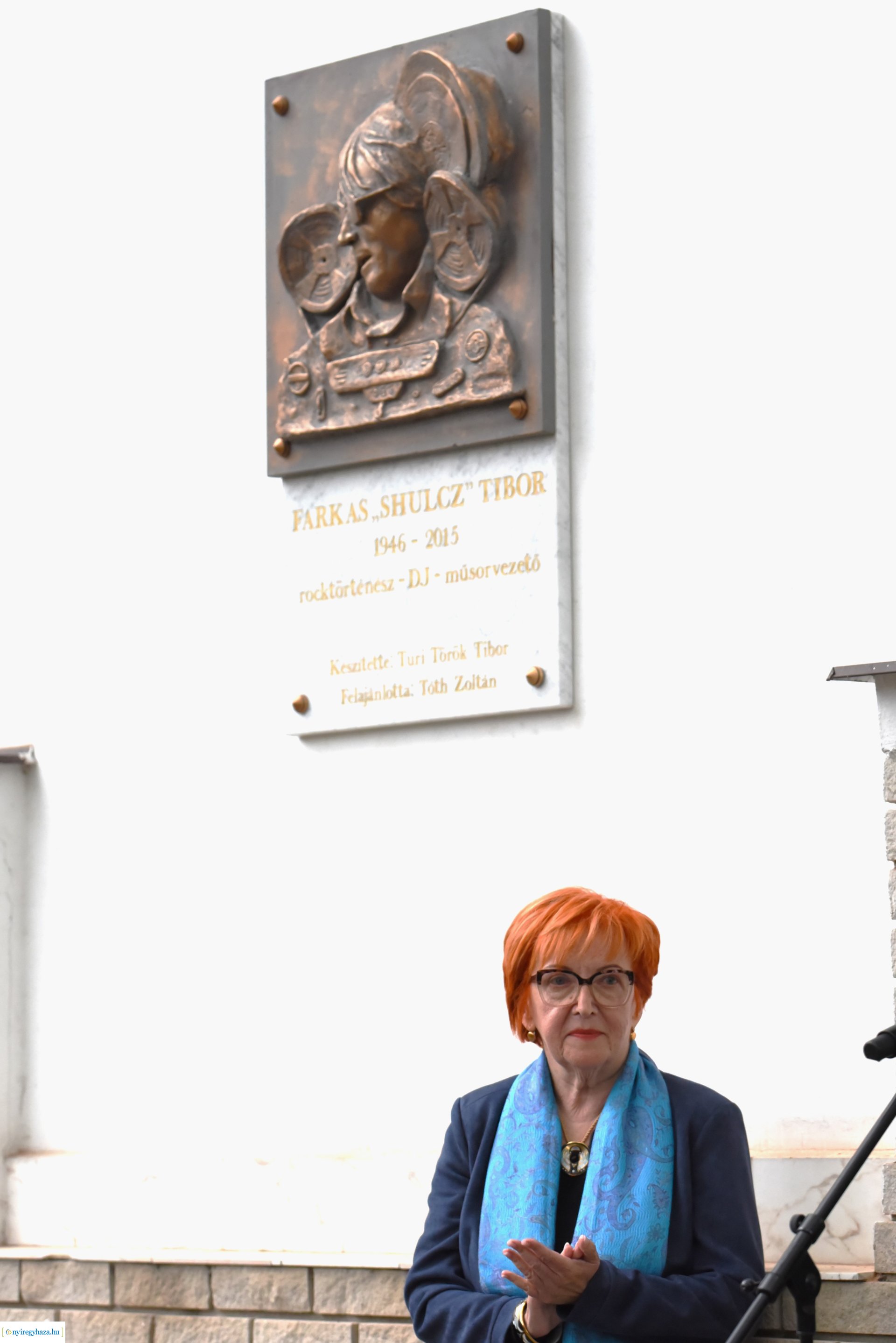 Farkas "Shulcz Tibor" emléktábla avatása