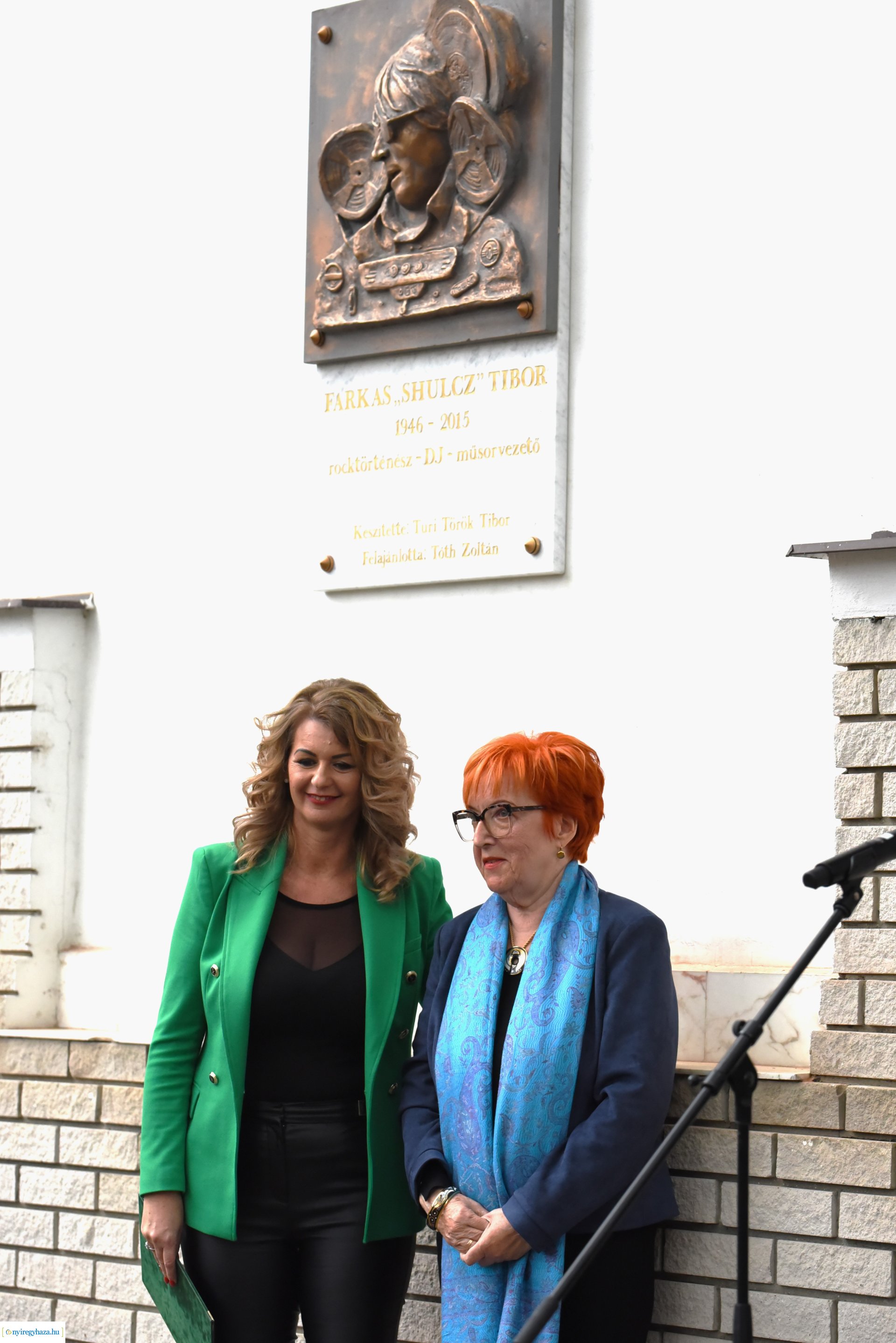 Farkas "Shulcz Tibor" emléktábla avatása