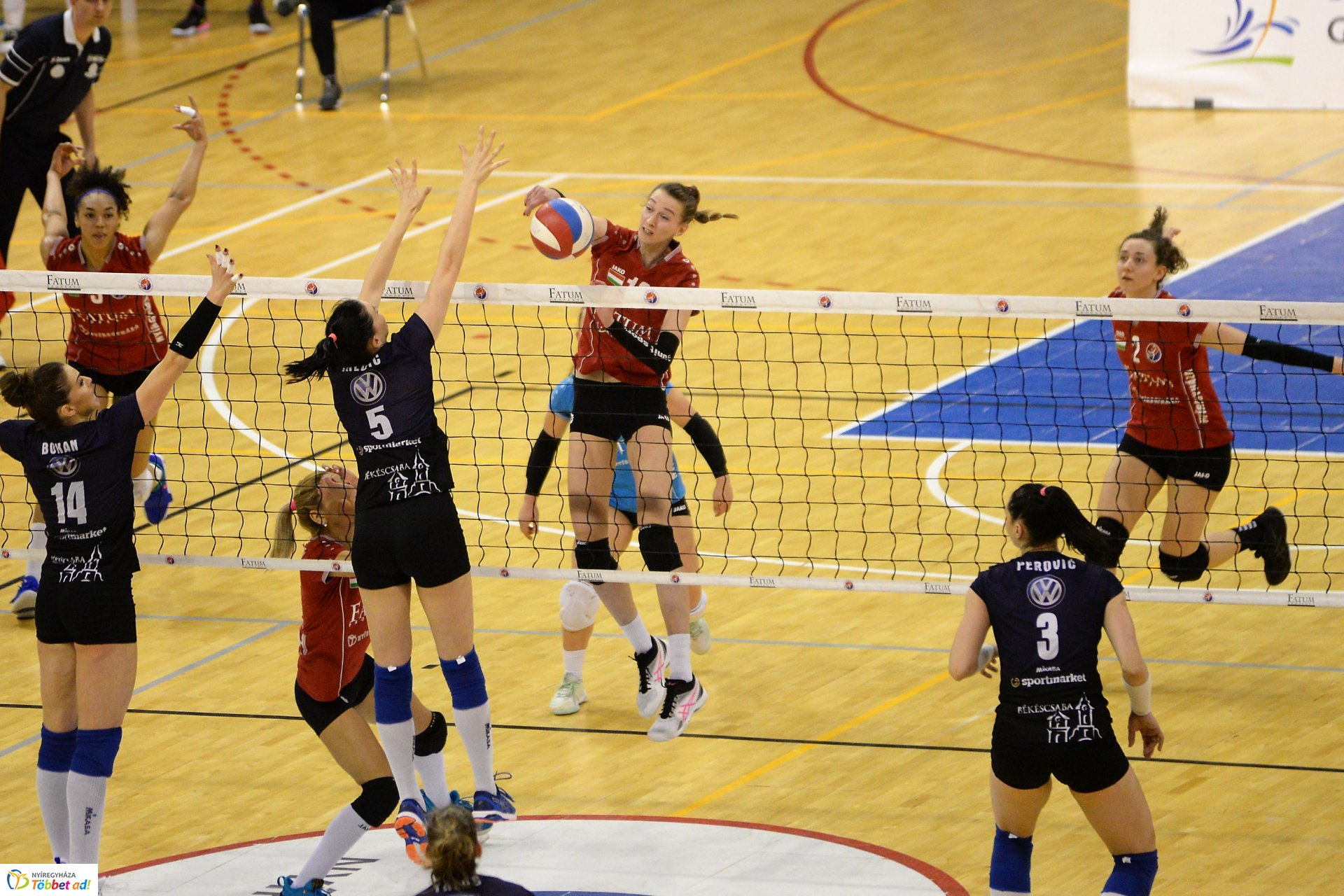 Fatum Nyíregyháza-Békéscsaba női röplabda 03-24