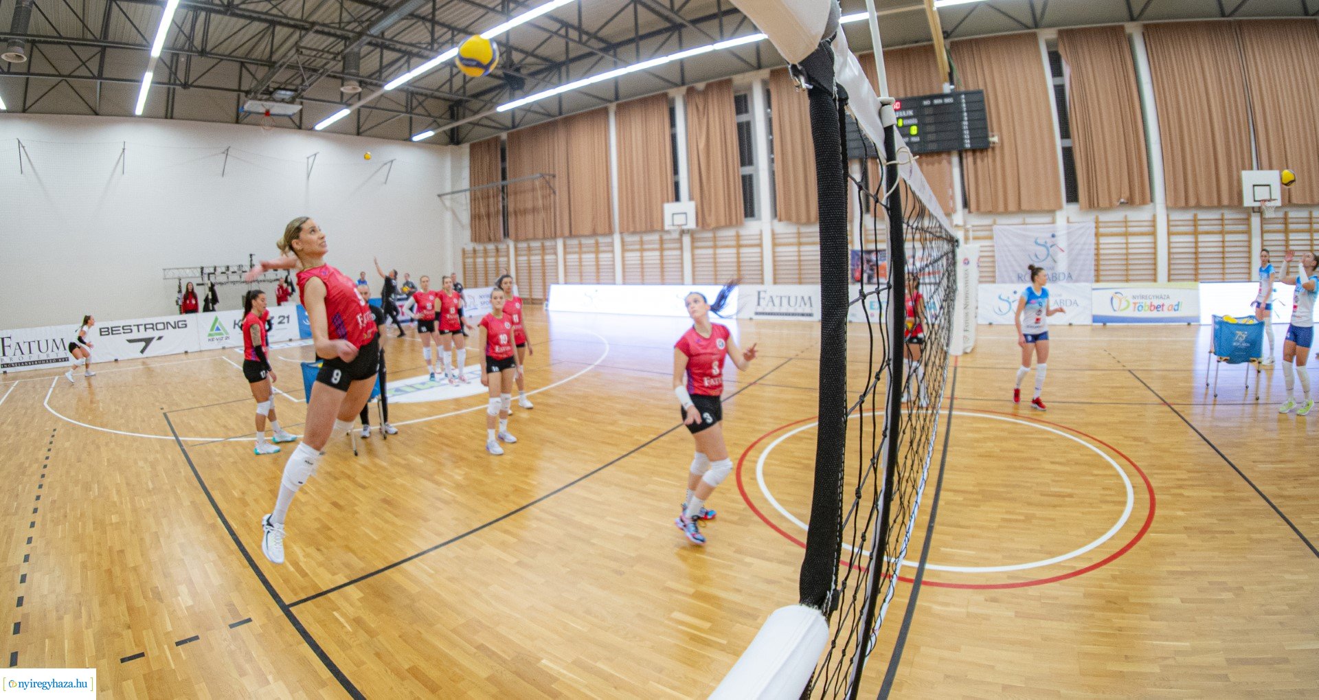 FATUM-Nyíregyháza - BRSE női röplabda Extraliga mérkőzés   