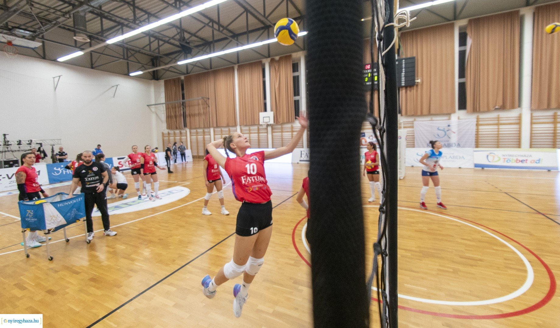 FATUM-Nyíregyháza - BRSE női röplabda Extraliga mérkőzés   