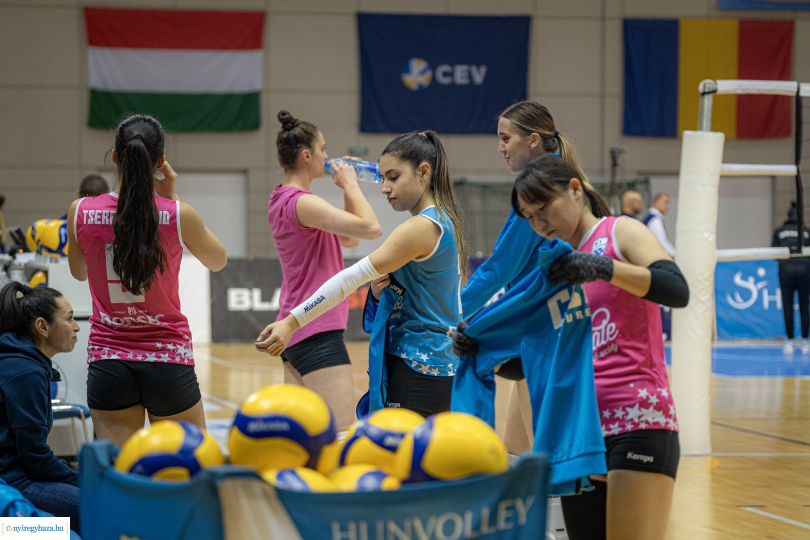 Fatum Nyíregyháza - CSM Bukarest  női röplabda CEV Challenge Kupa