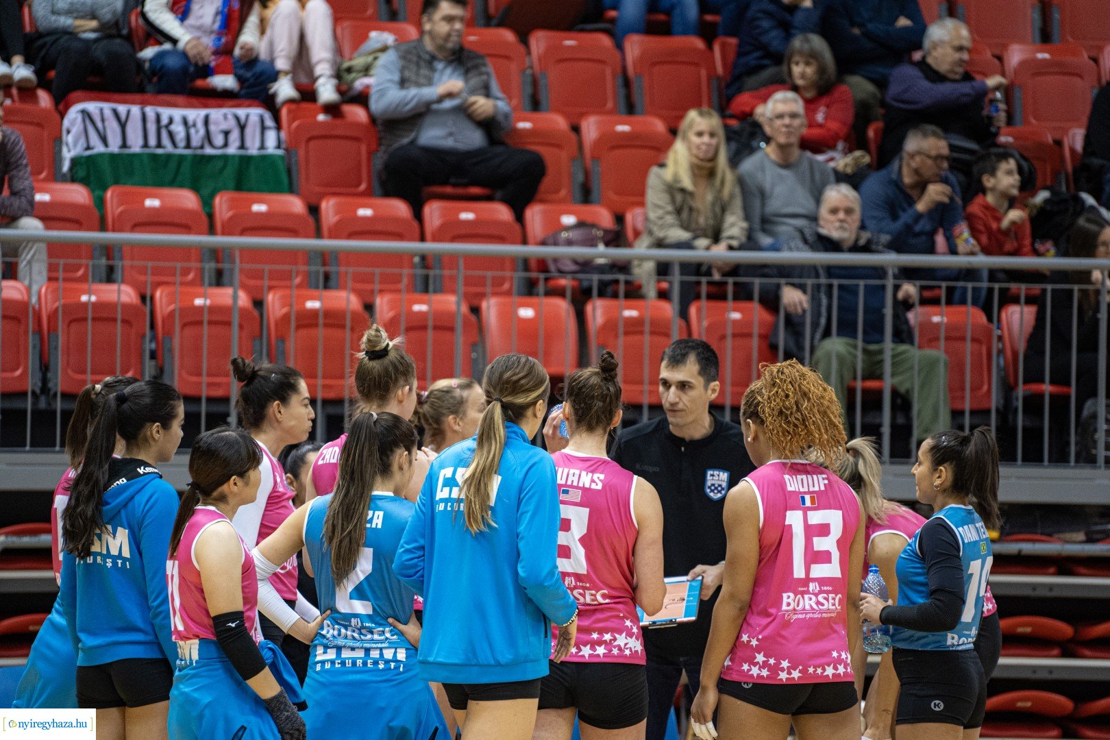 Fatum Nyíregyháza - CSM Bukarest  női röplabda CEV Challenge Kupa