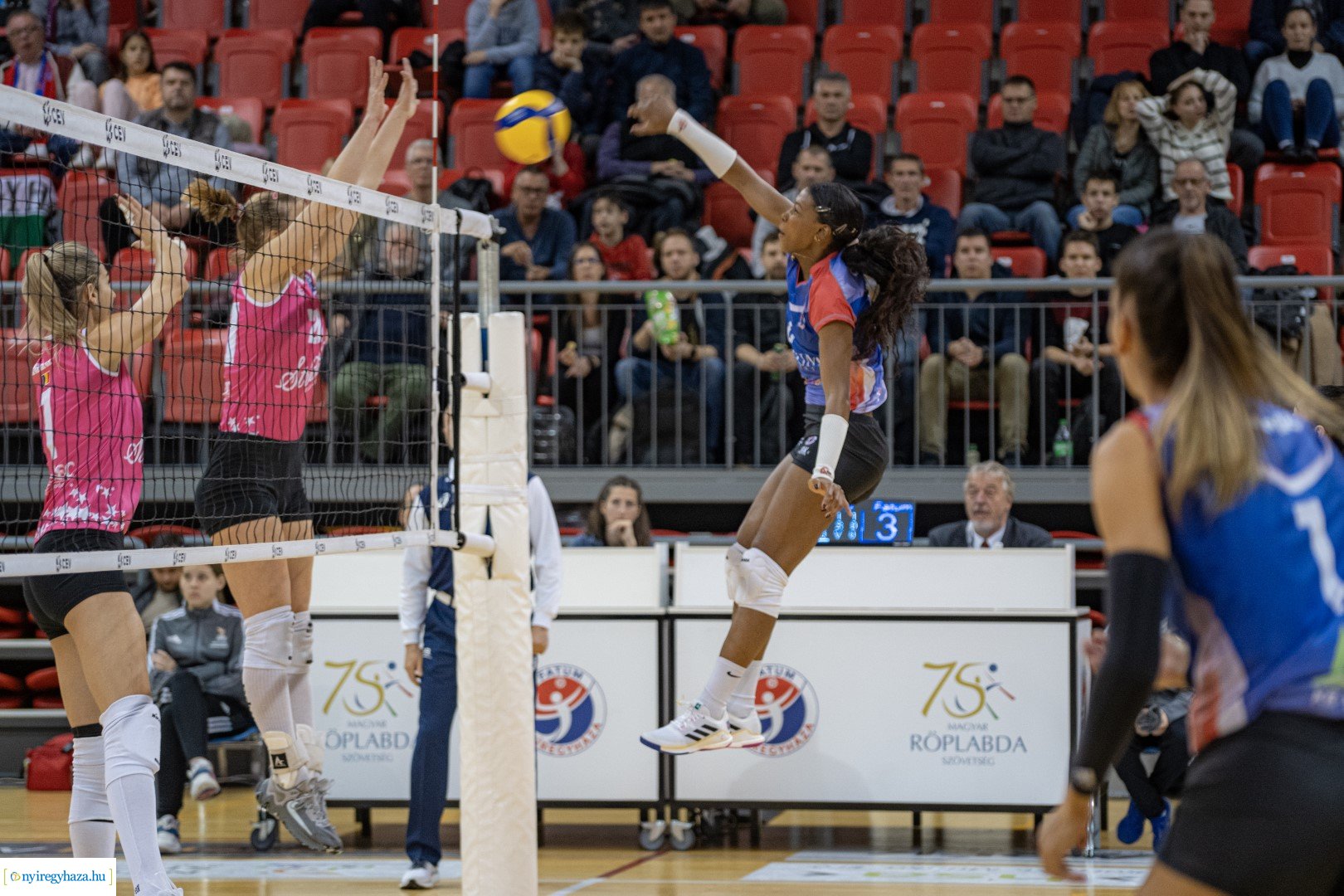 Fatum Nyíregyháza - CSM Bukarest  női röplabda CEV Challenge Kupa