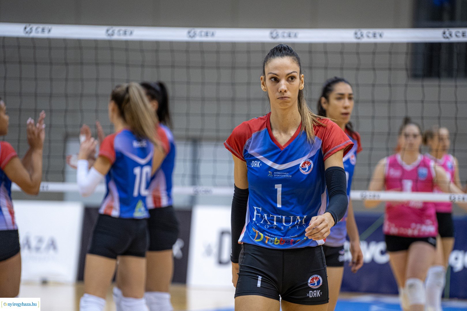 Fatum Nyíregyháza - CSM Bukarest  női röplabda CEV Challenge Kupa