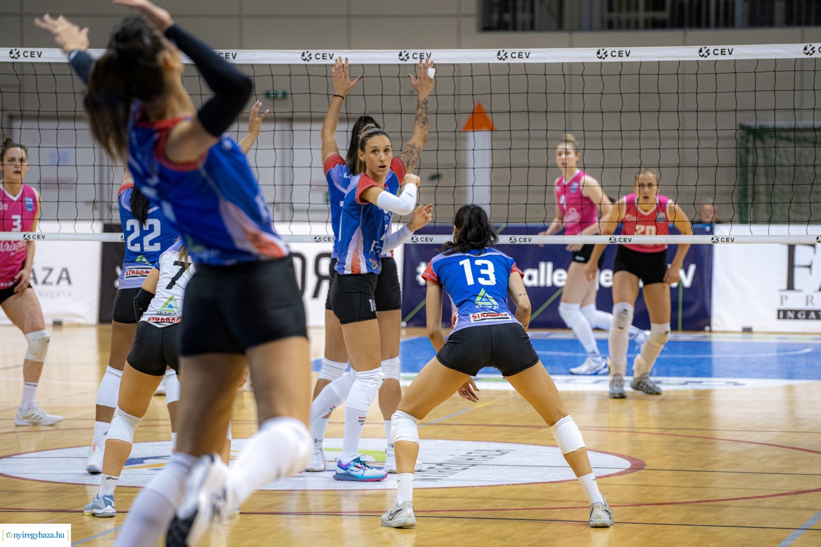 Fatum Nyíregyháza - CSM Bukarest  női röplabda CEV Challenge Kupa