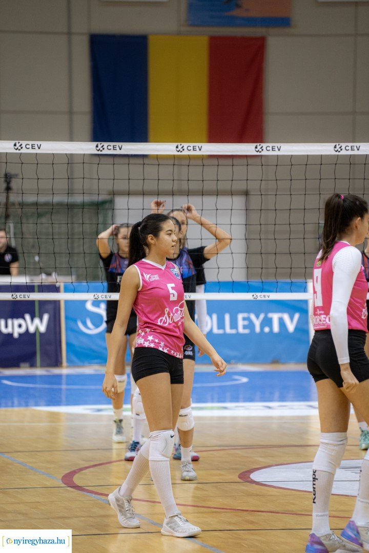 Fatum Nyíregyháza - CSM Bukarest  női röplabda CEV Challenge Kupa