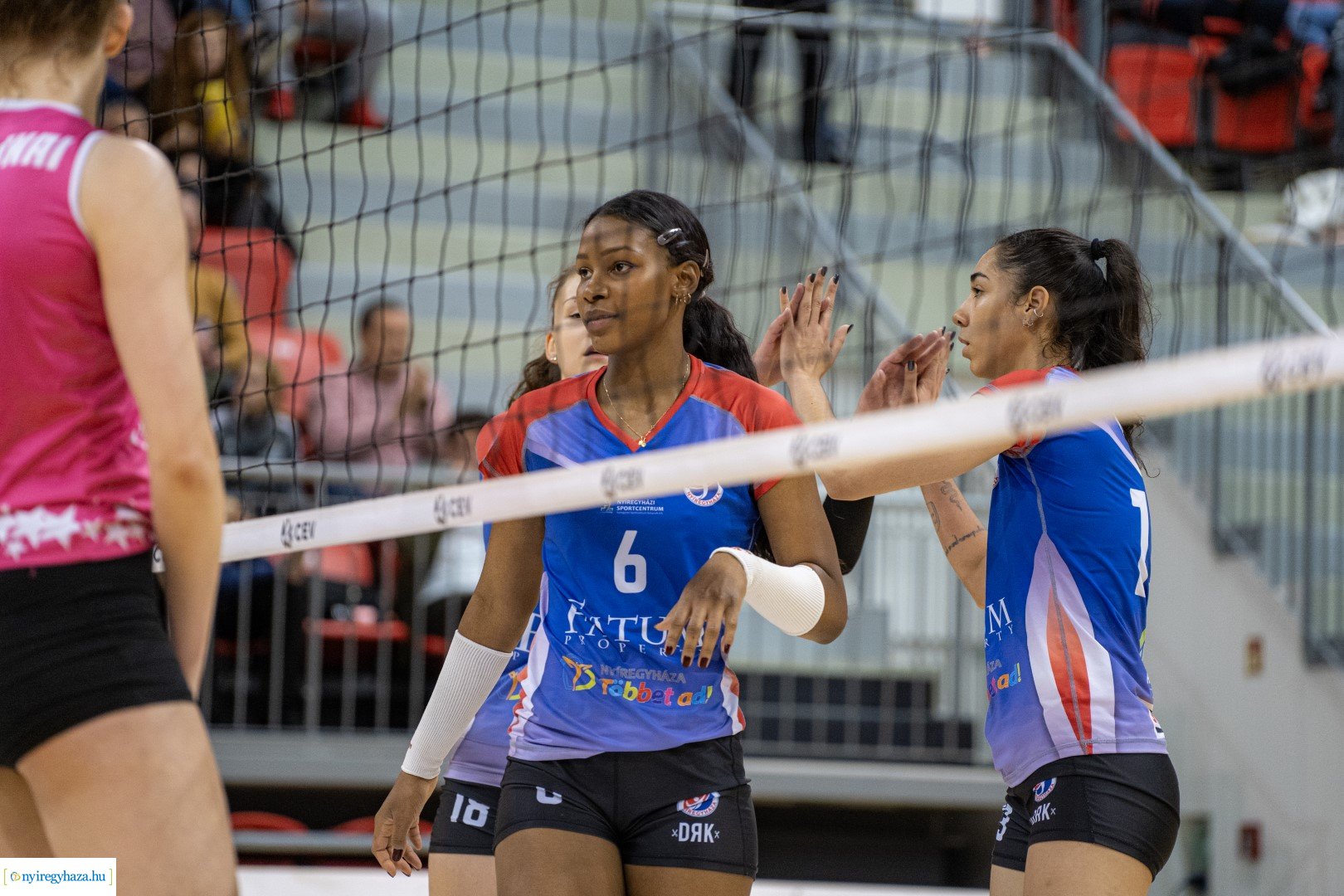 Fatum Nyíregyháza - CSM Bukarest  női röplabda CEV Challenge Kupa
