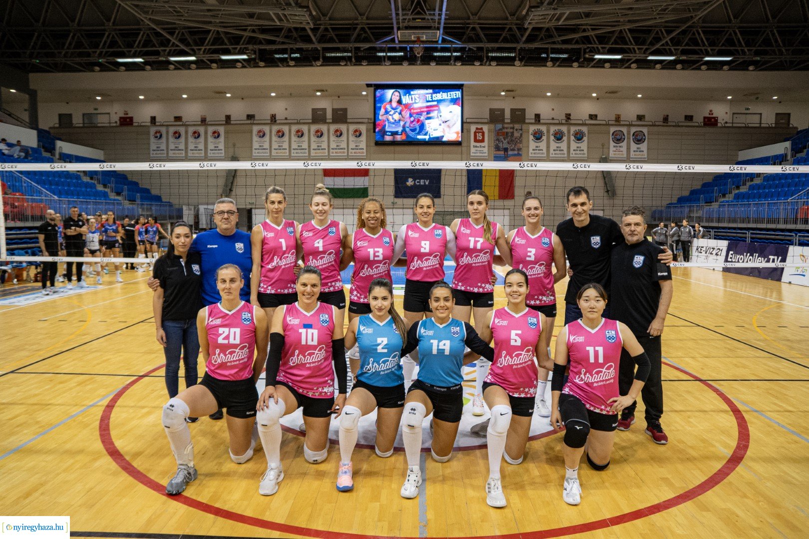 Fatum Nyíregyháza - CSM Bukarest  női röplabda CEV Challenge Kupa