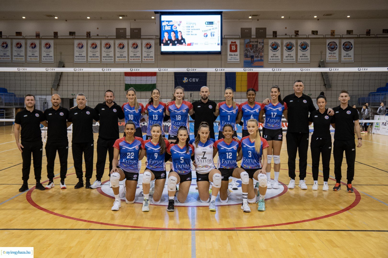 Fatum Nyíregyháza - CSM Bukarest  női röplabda CEV Challenge Kupa