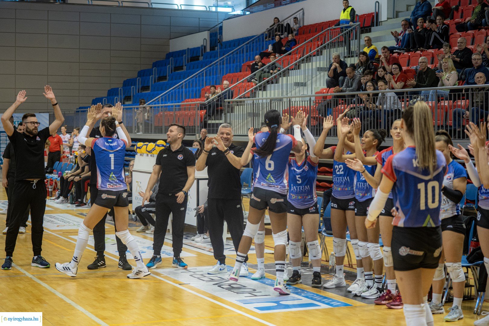  FATUM-Nyíregyháza - DVTK ONGOPACK női röplabda mérkőzés