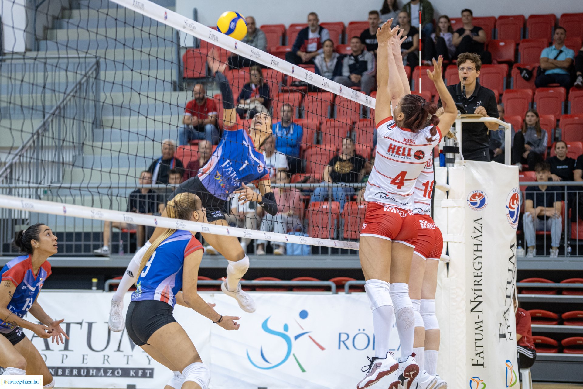 FATUM-Nyíregyháza - DVTK Ongropack  EXTRALIGA 2023/24 női röplabda mérkőzés