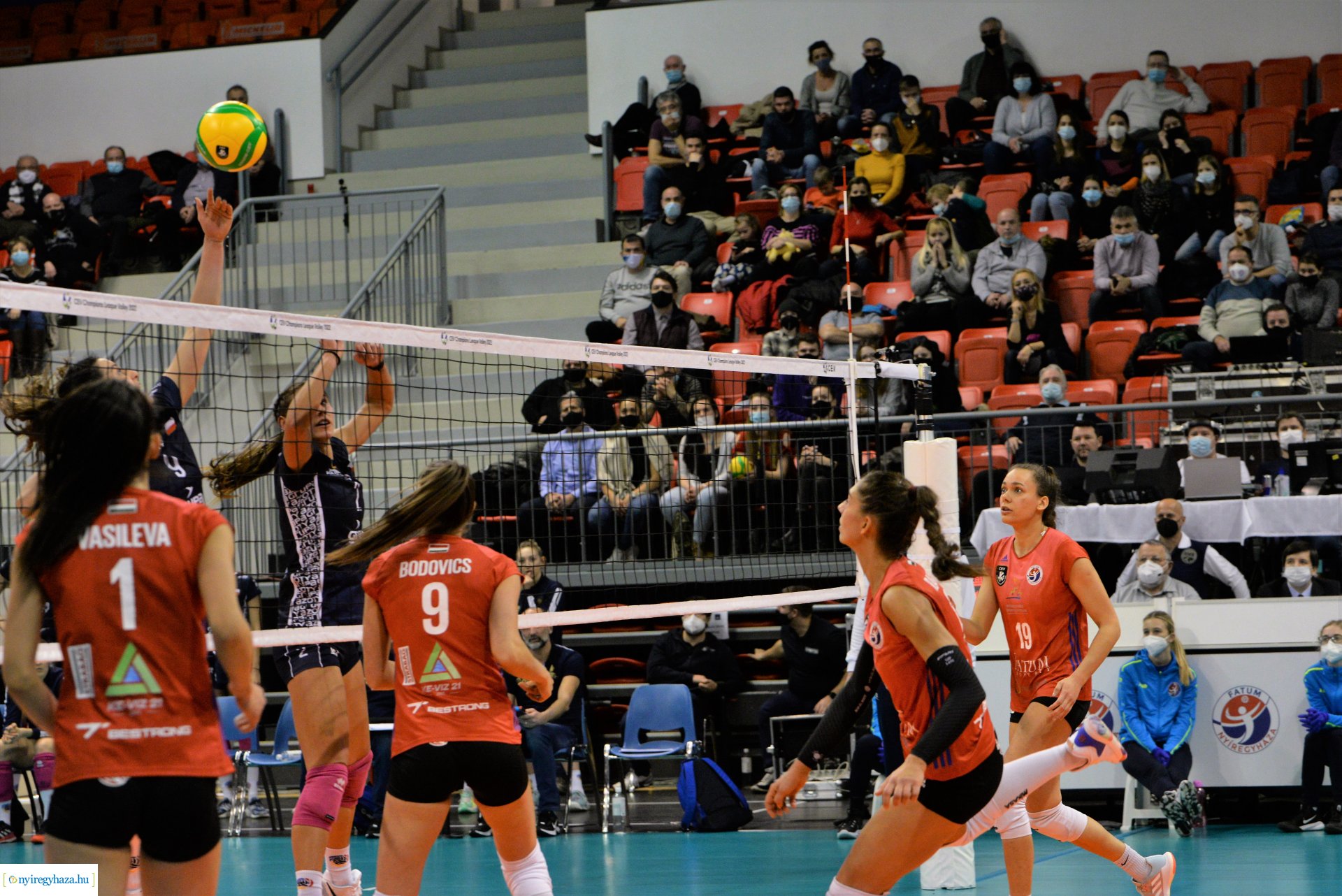 Fatum Nyíregyháza -Grupa Azoty Chemik Polce a Bajnokok Ligájában