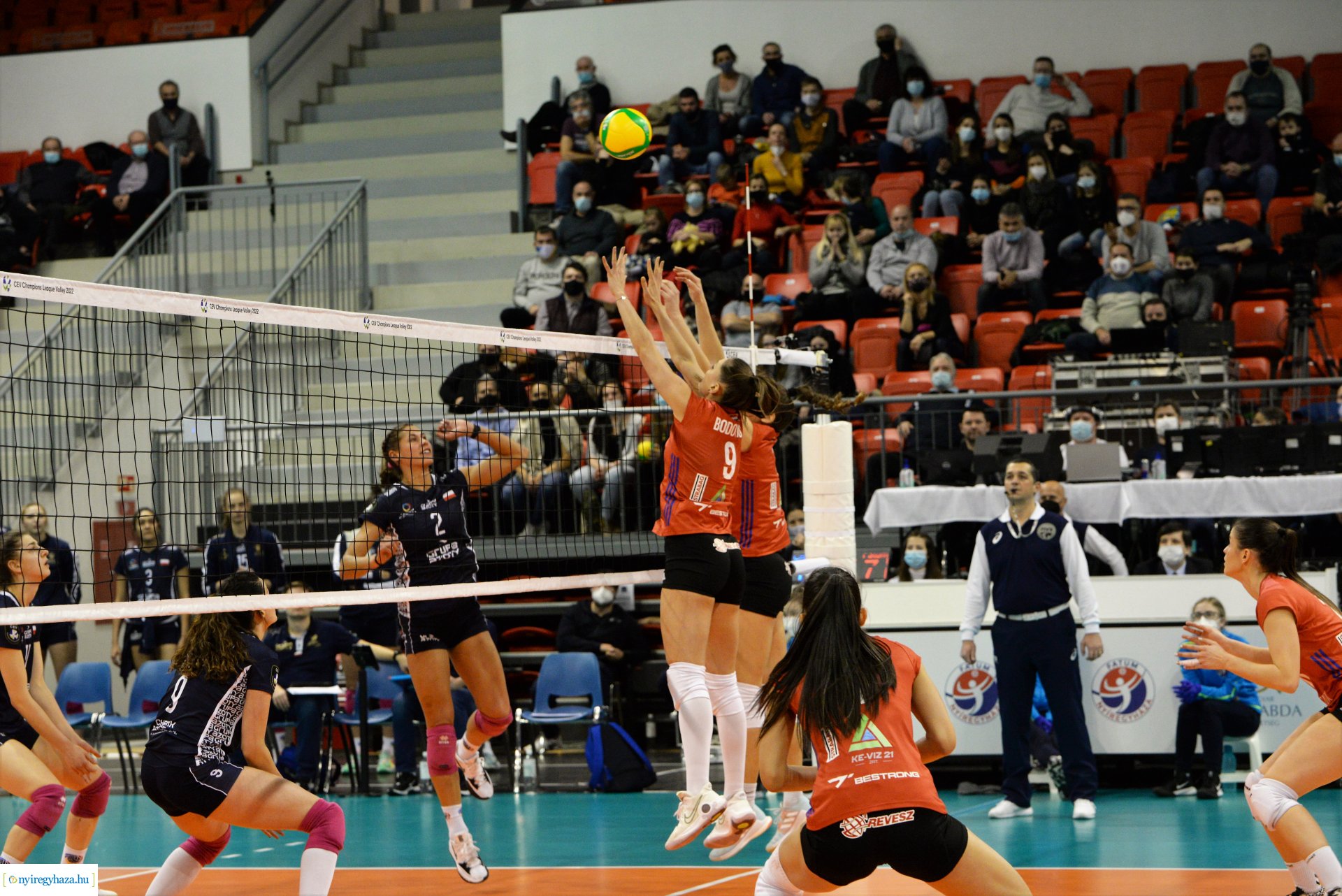 Fatum Nyíregyháza -Grupa Azoty Chemik Polce a Bajnokok Ligájában