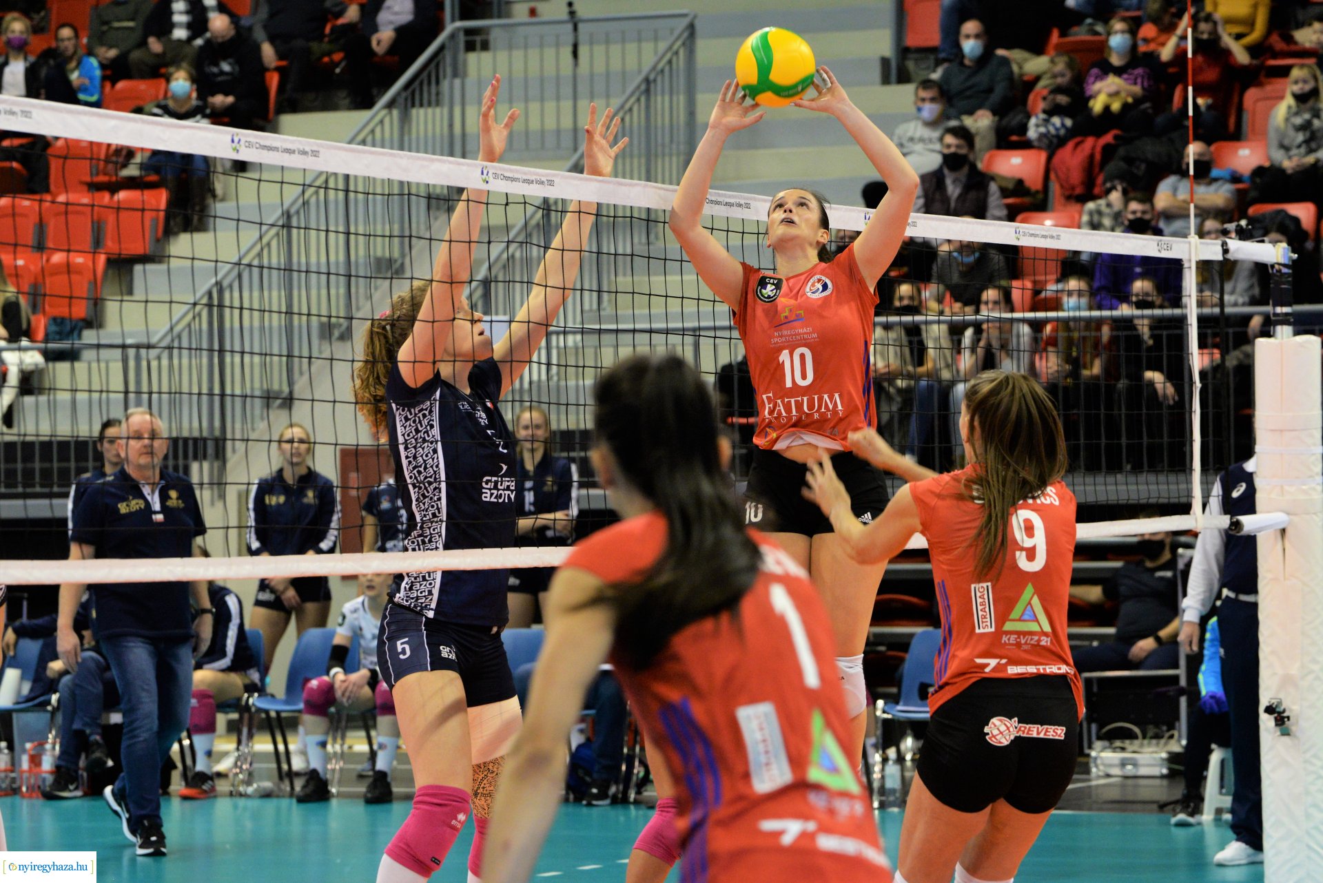 Fatum Nyíregyháza -Grupa Azoty Chemik Polce a Bajnokok Ligájában