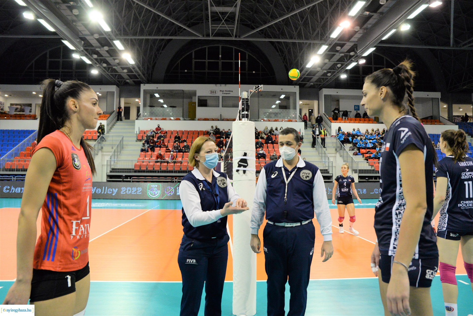 Fatum Nyíregyháza -Grupa Azoty Chemik Polce a Bajnokok Ligájában