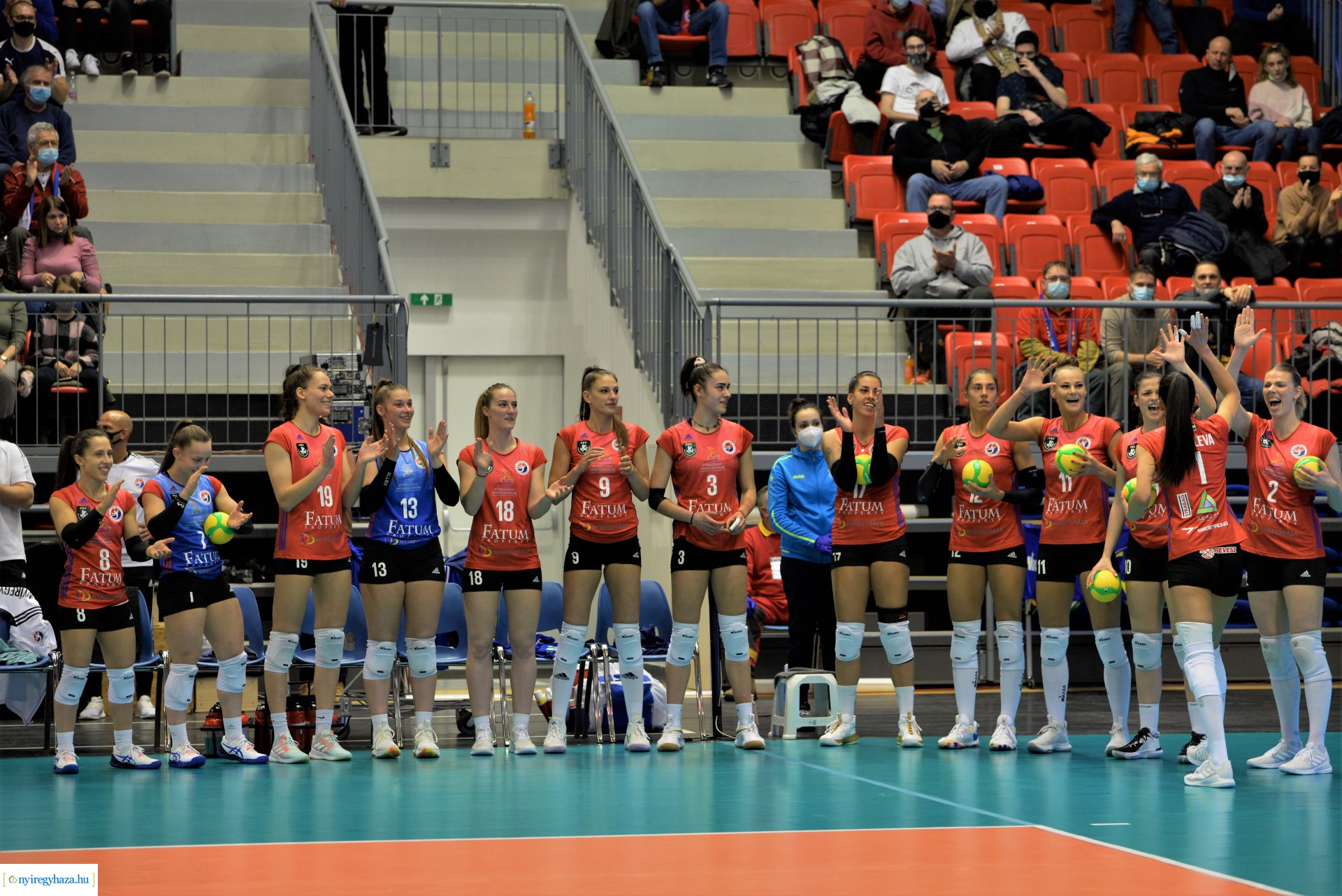 Fatum Nyíregyháza -Grupa Azoty Chemik Polce a Bajnokok Ligájában